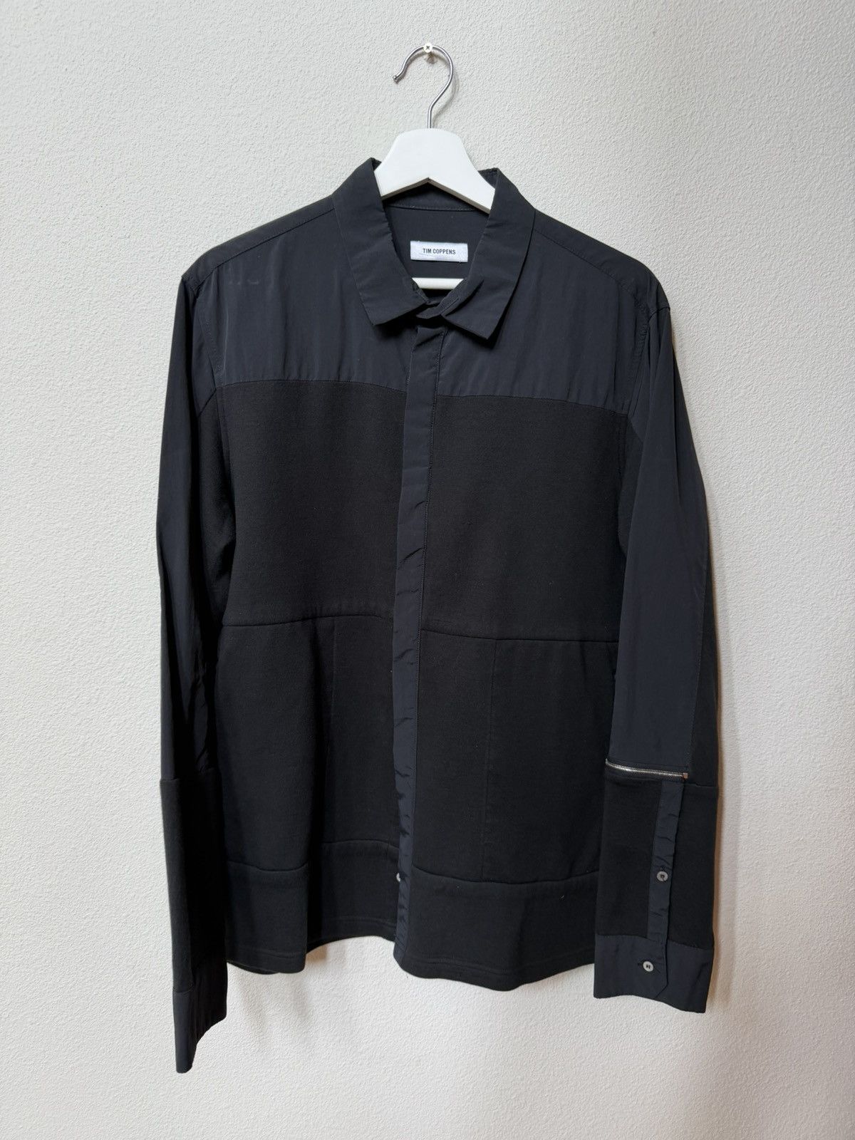 Tim Coppens Deep black navy combo shirt xl Size US L / EU 52-54 / 3 - 1 Thumbnail