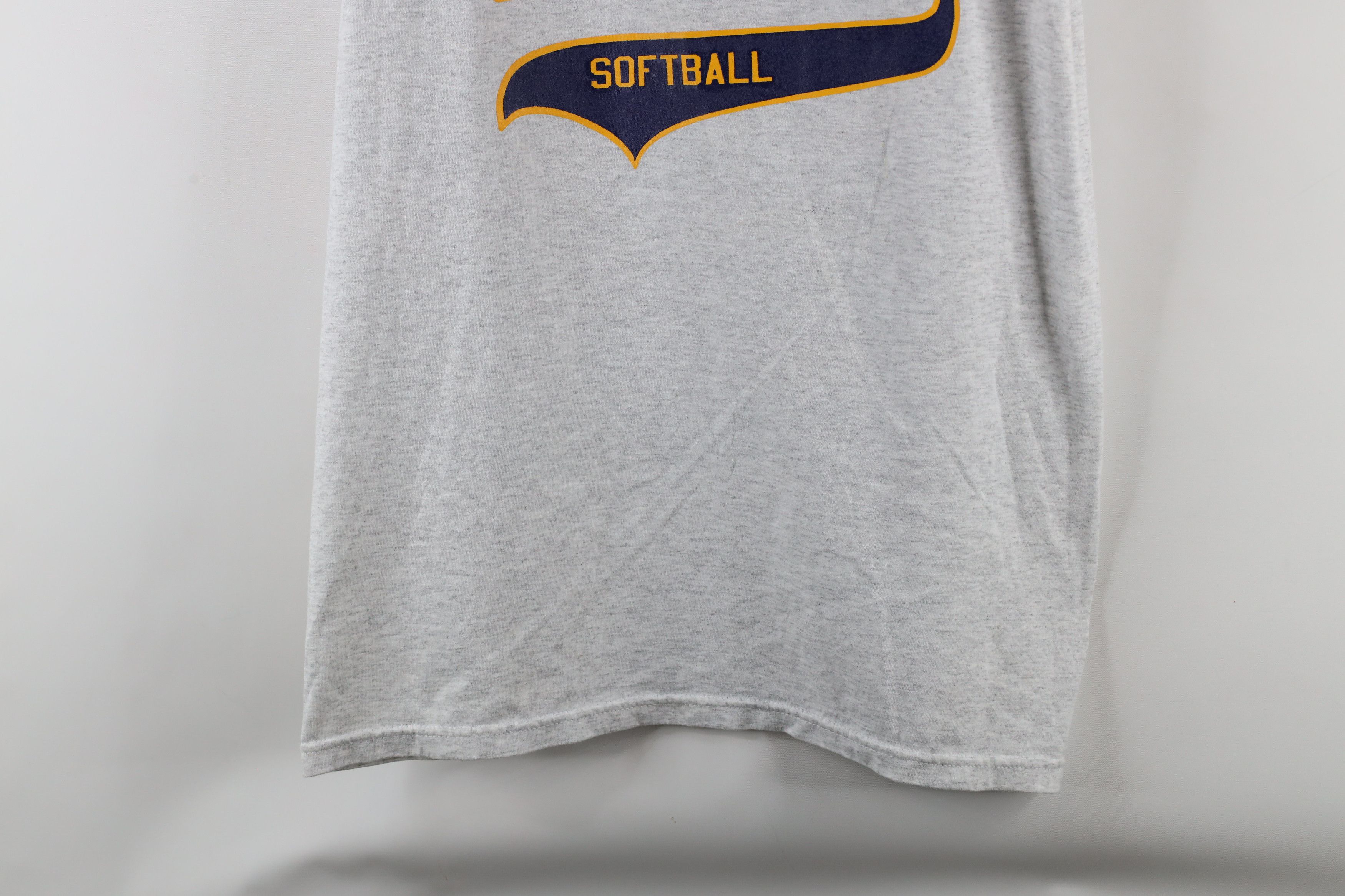 Vintage Vintage 90s Script Mason Softball Jersey T-Shirt Gray Size L / US 10 / IT 46 - 3 Thumbnail