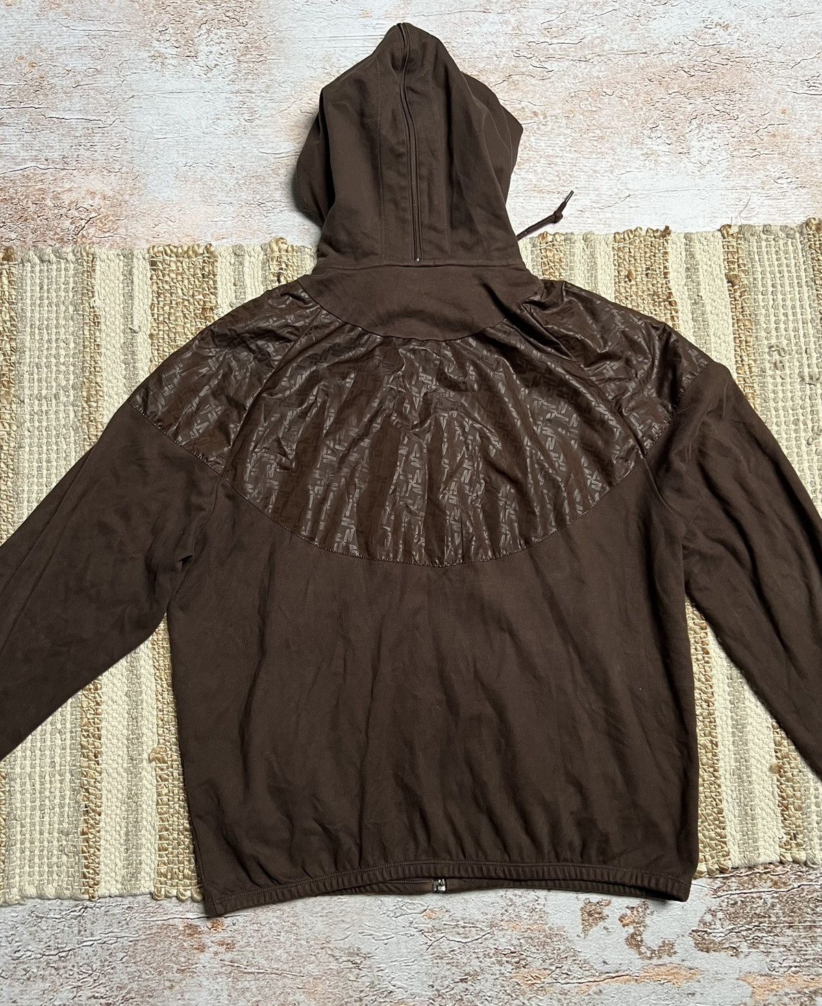 Nike × Nike ACG × Vintage Nike vintage brown Windrunner zip hoodie Size US XL / EU 56 / 4 - 7 Thumbnail
