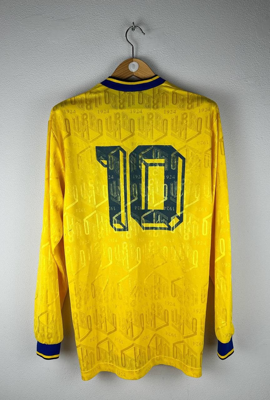 Umbro Umbro 90s Vintage Long Sleeve Jersey Size US XL / EU 56 / 4 - 2 Thumbnail