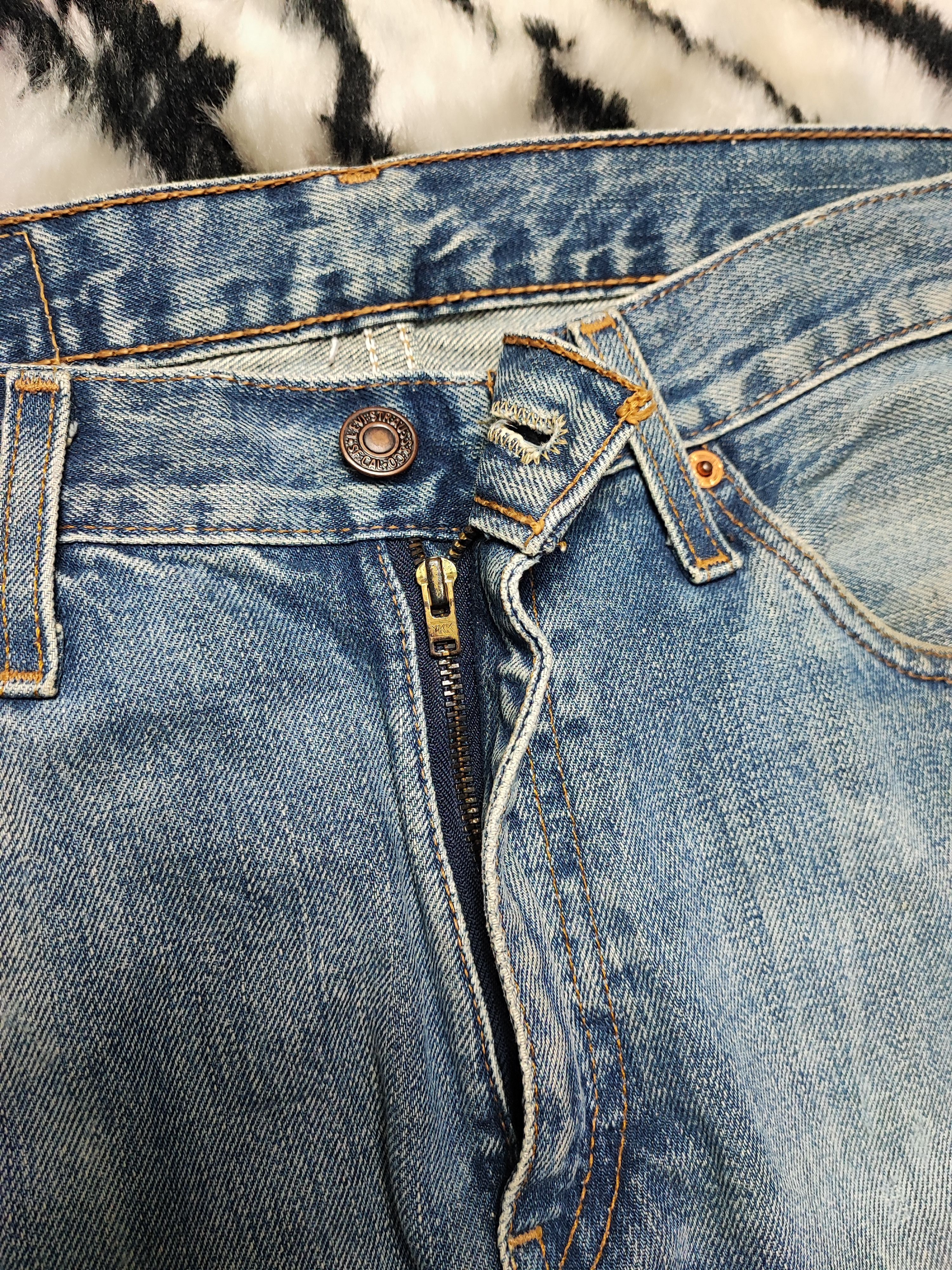 Levi's Levis 507 Flare Distressed Vintage Denim Size US 30 / EU 46 - 7 Thumbnail