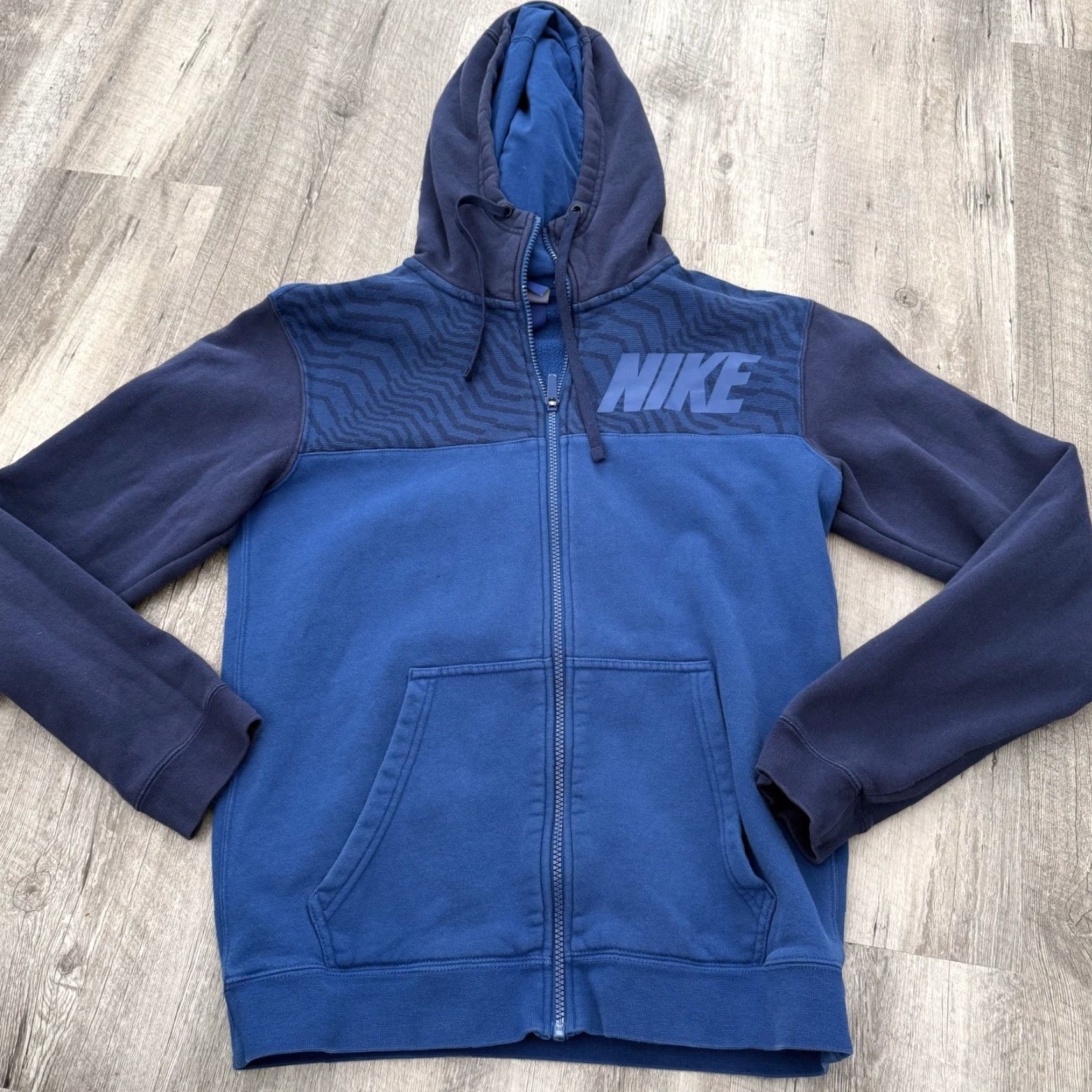 Nike Nike Hoodie Sweatshirt Mens Small Blue Full Zip Logo Athletic Sports Size US S / EU 44-46 / 1 - 3 Thumbnail