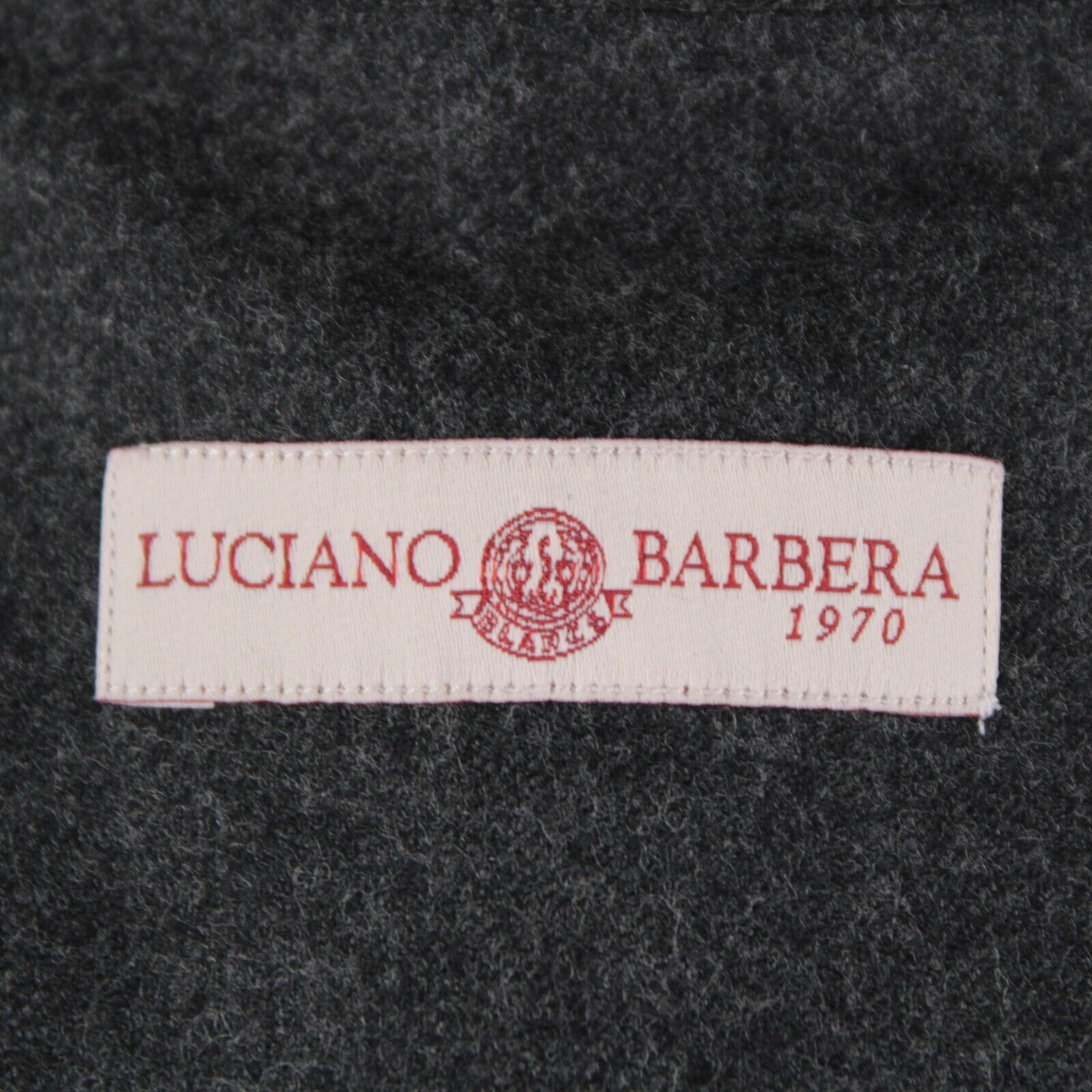 Luciano Barbera Luciano Barbera Overshirt Size L US In Blue Wool Size US L / EU 52-54 / 3 - 7 Thumbnail