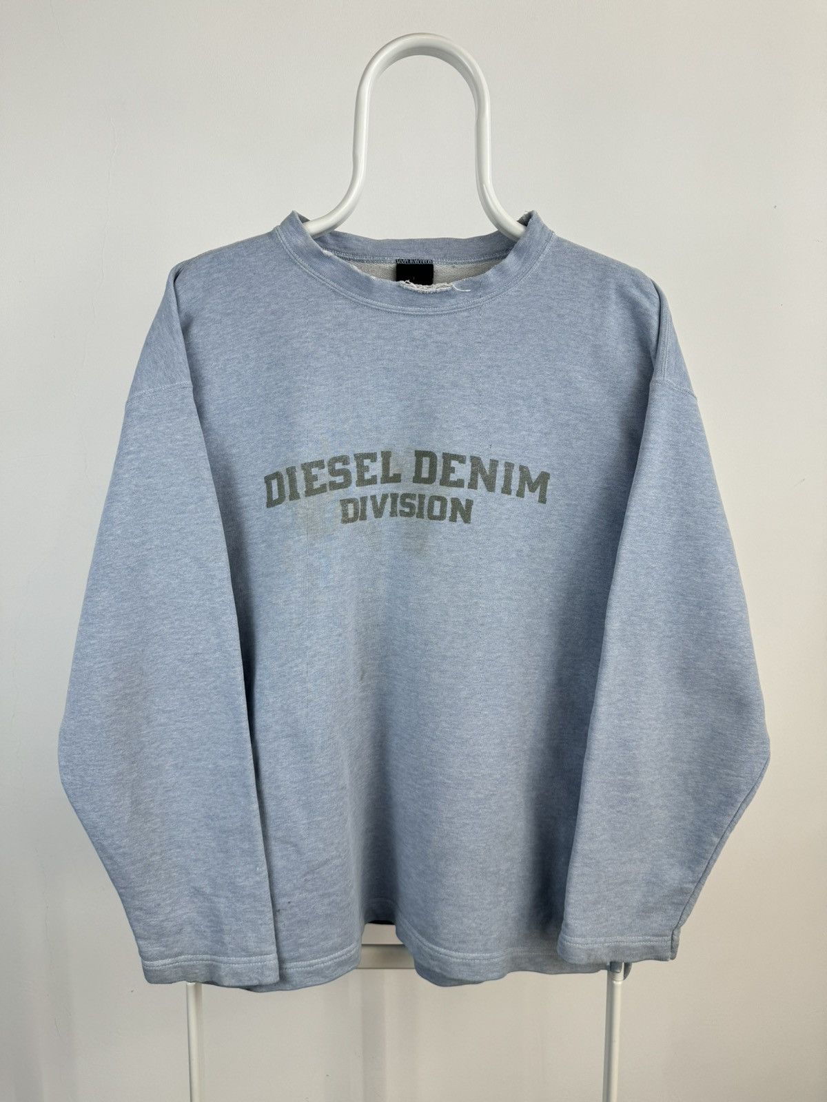 Diesel Vintage Diesel Denim Division Faded Sweatshirt Size US L / EU 52-54 / 3 - 1 Thumbnail