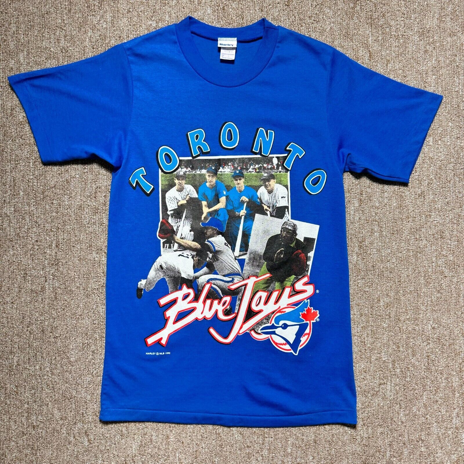 MLB × Vintage Vintage 1992 Toronto Blue Jays Tee Harley Single Stitch Size US S / EU 44-46 / 1 - 3 Thumbnail