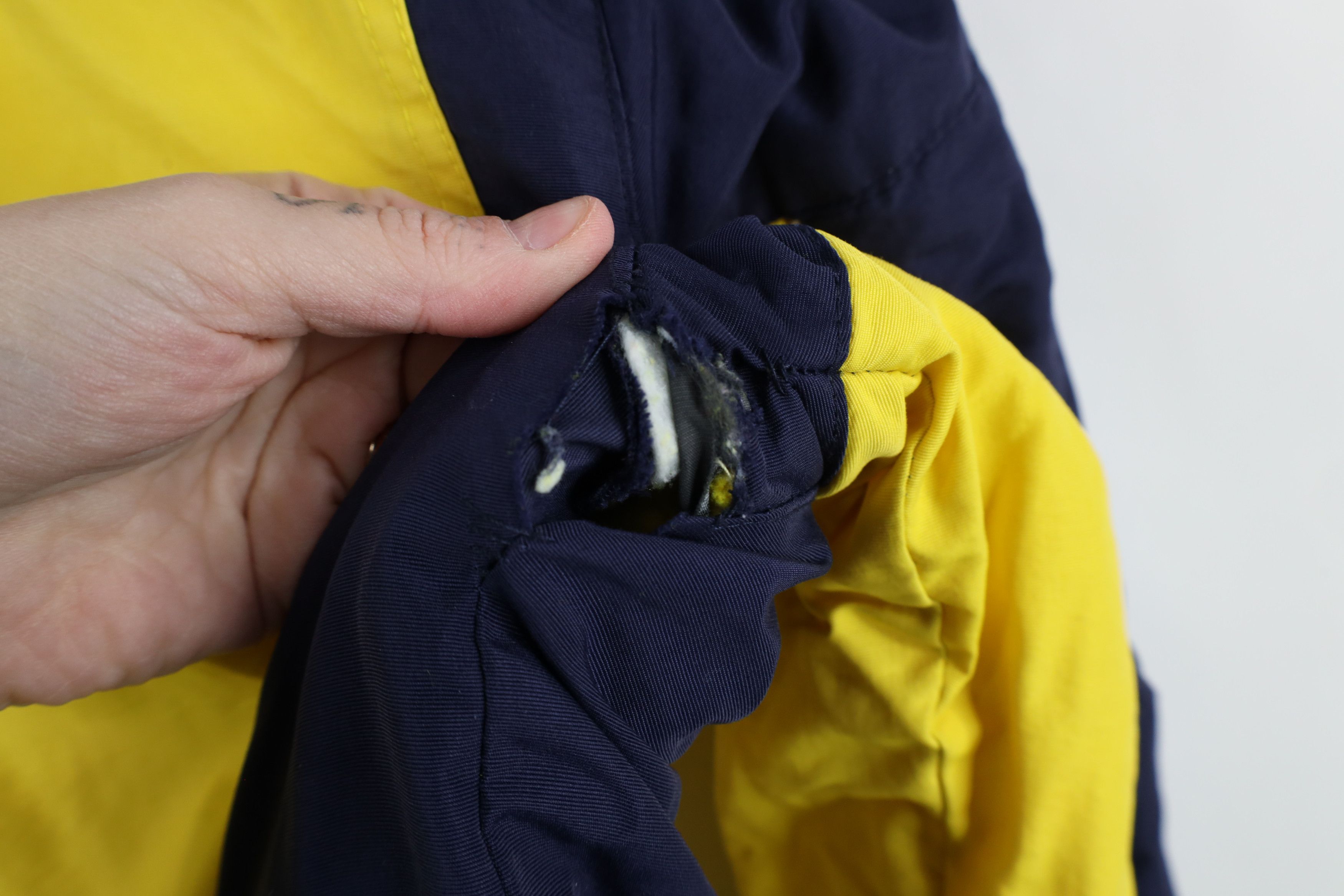Vintage Vintage University of Michigan Fleece Lined Hooded Jacket Size US L / EU 52-54 / 3 - 9 Thumbnail