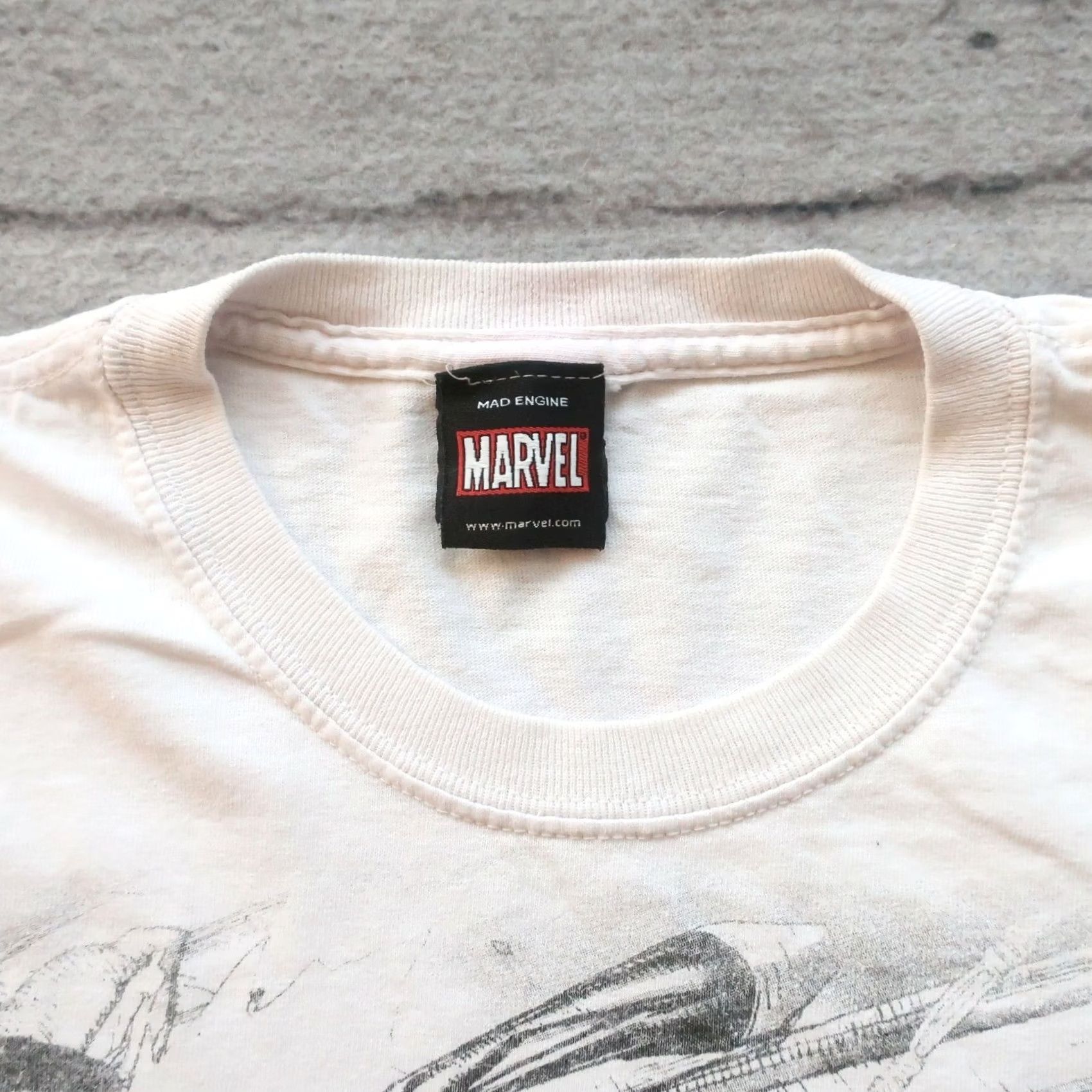 Vintage VINTAGE Marvel Comics Mad Engine Avengers Tshirt Spider Man Wolverine Mens XL Black XS? Size US XL / EU 56 / 4 - 6 Thumbnail