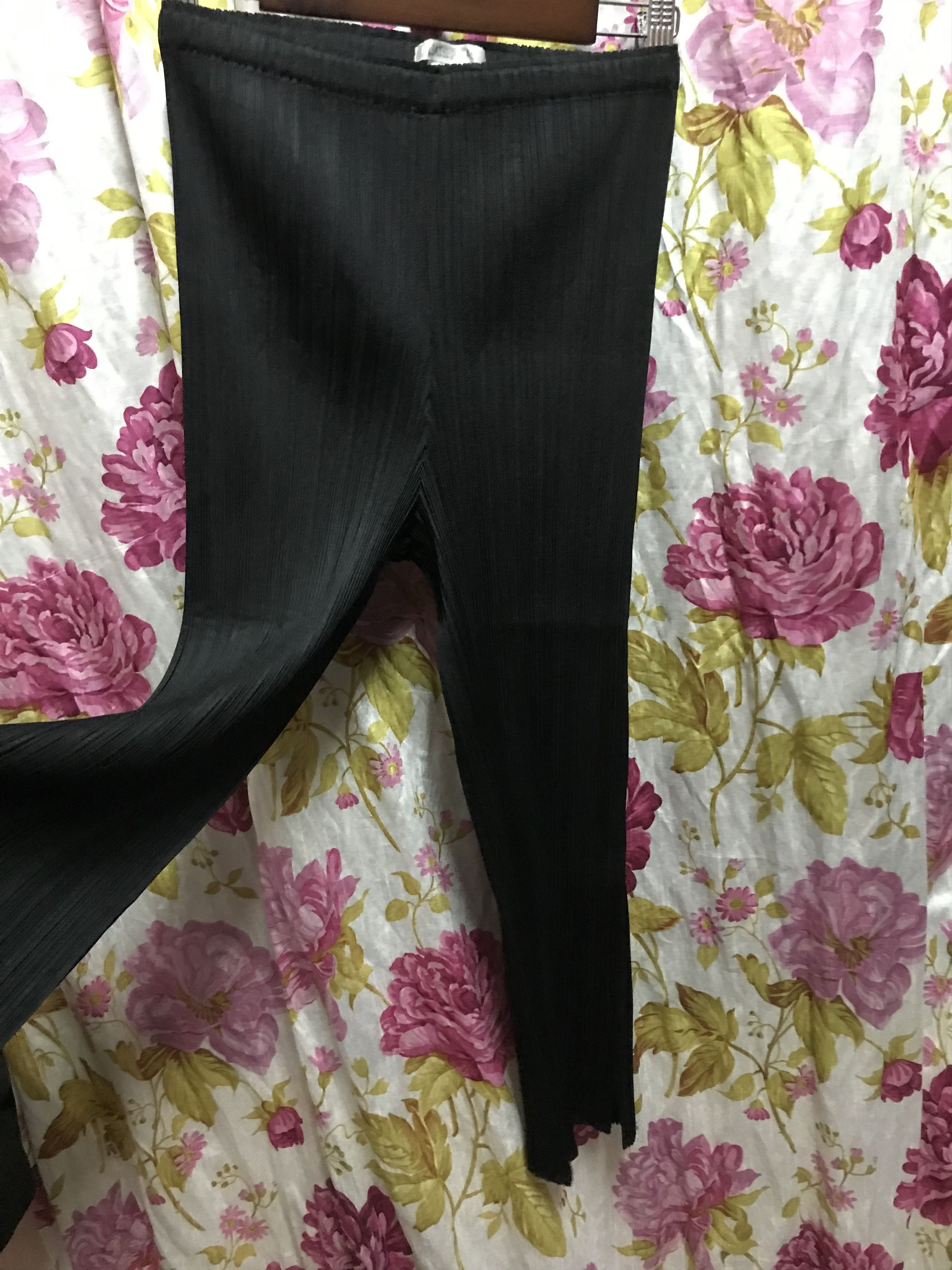 Pleats Please Issey Miyake Pleats Please Pants Black Issey Miyake Size 29" - 3 Thumbnail
