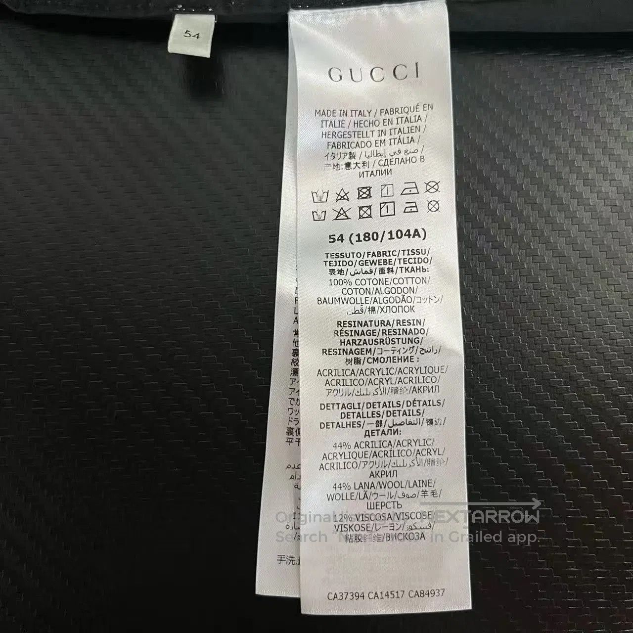 Gucci Gucci hooded drawstring half. Size US L / EU 52-54 / 3 - 5 Thumbnail