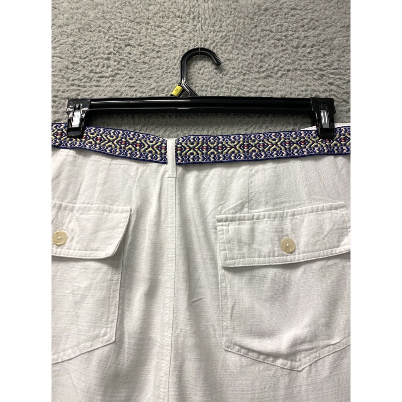 Vintage CATO Premium Women's Casual Pants Plus Size 22W White Summer Pocket NWT Size 40" / US 18 - 7 Thumbnail