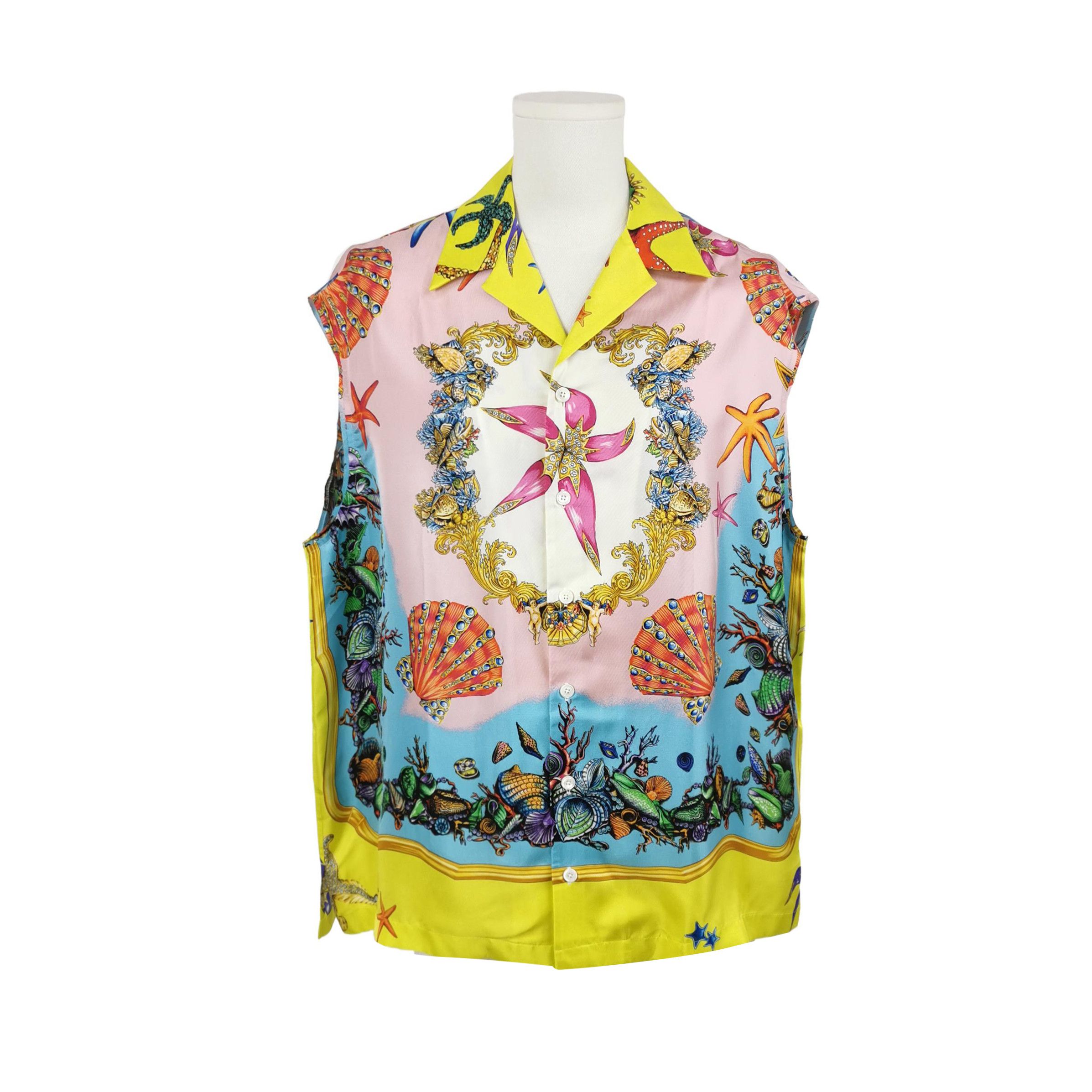 Versace Versace Men s Button Ups Size US S / EU 44-46 / 1 - 1 Thumbnail