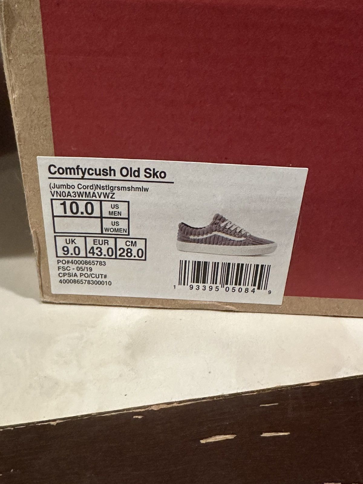 Vans Purple Jumbo Corduroy vans Size US 10 / EU 43 - 6 Thumbnail