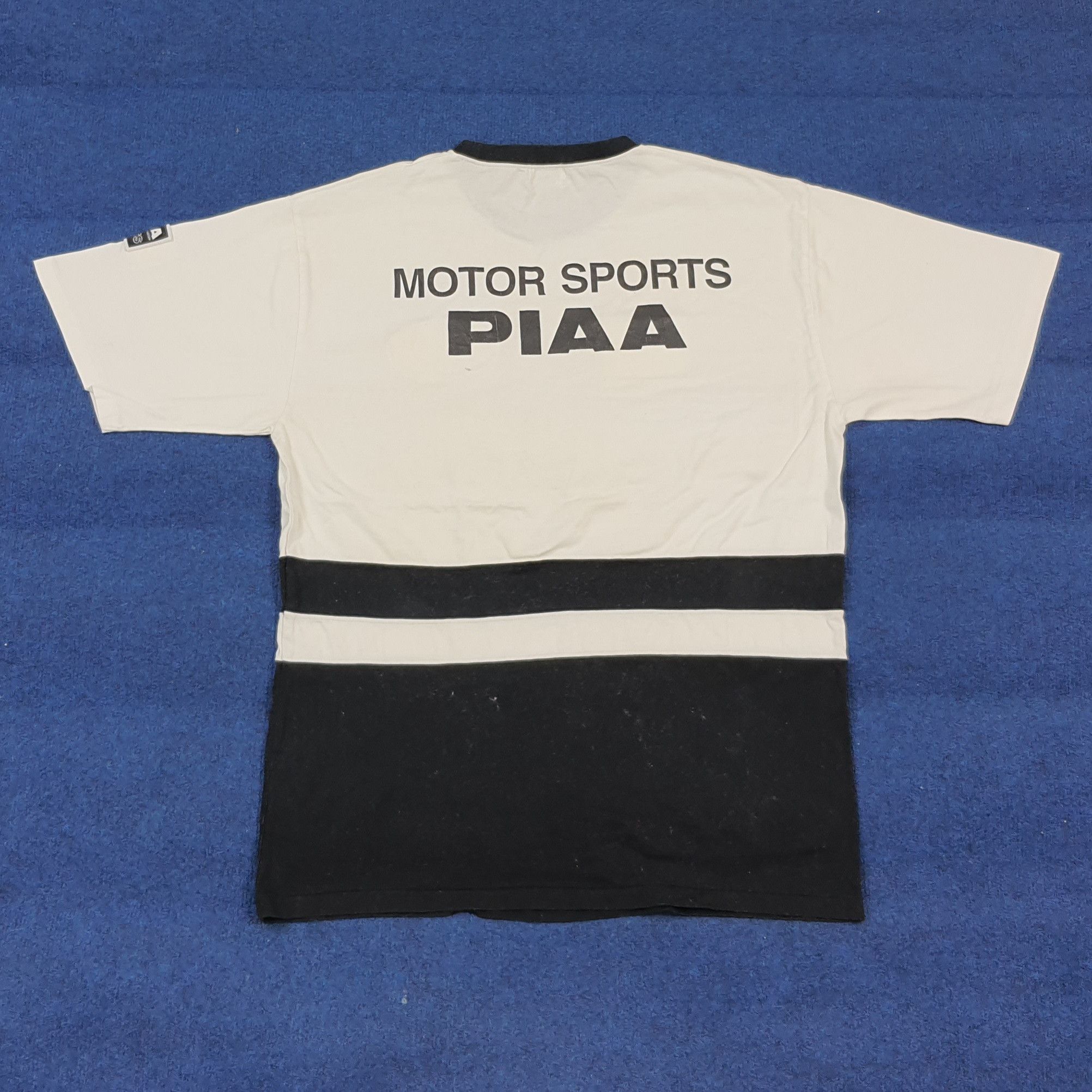 Vintage Vintage PIAA Motor Sports Racing Tshirt C299N79 Size US L / EU 52-54 / 3 - 3 Thumbnail