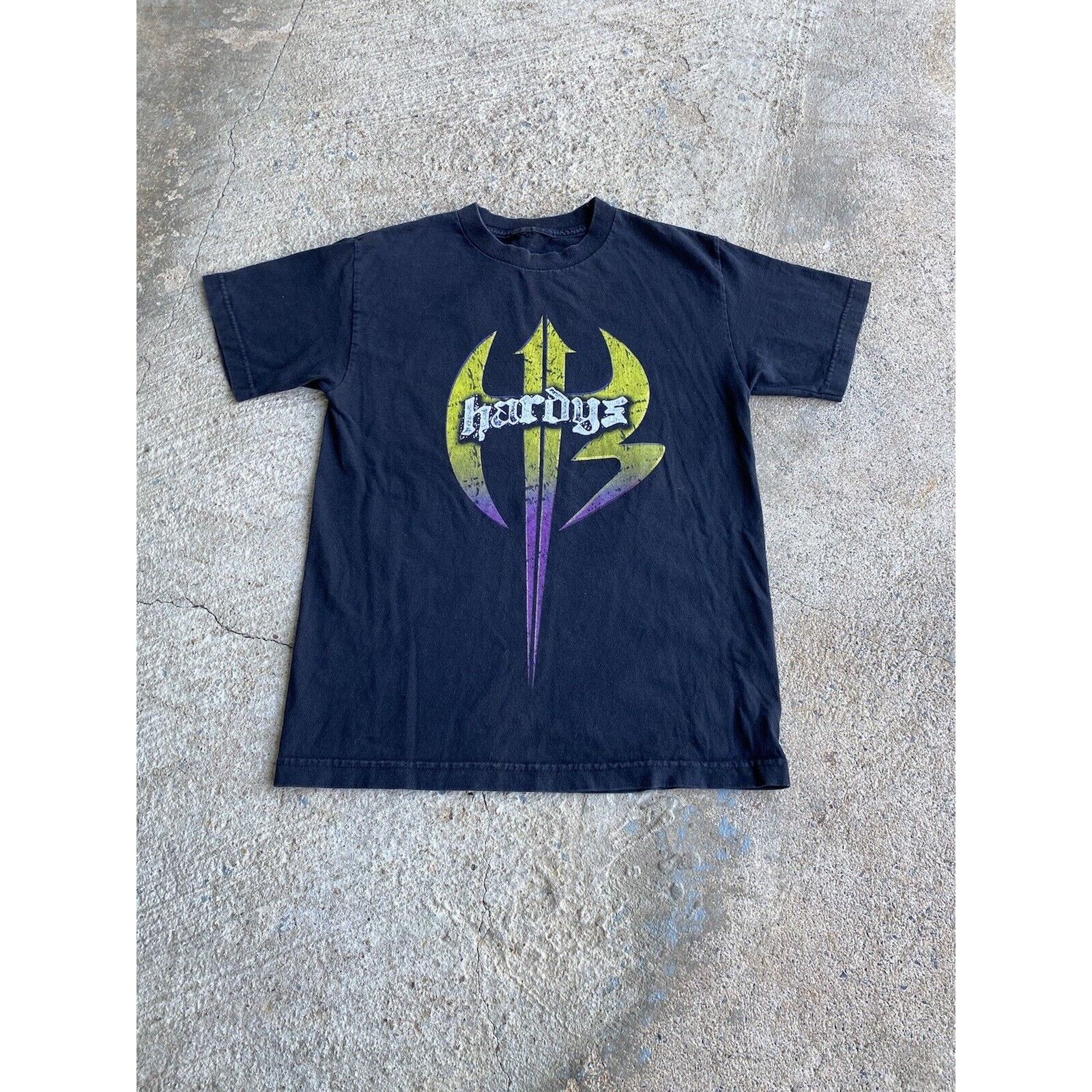 WWE Vintage Hardy Boyz T Shirt Small Black Matt Jeff Hardys Size US S / EU 44-46 / 1 - 3 Thumbnail