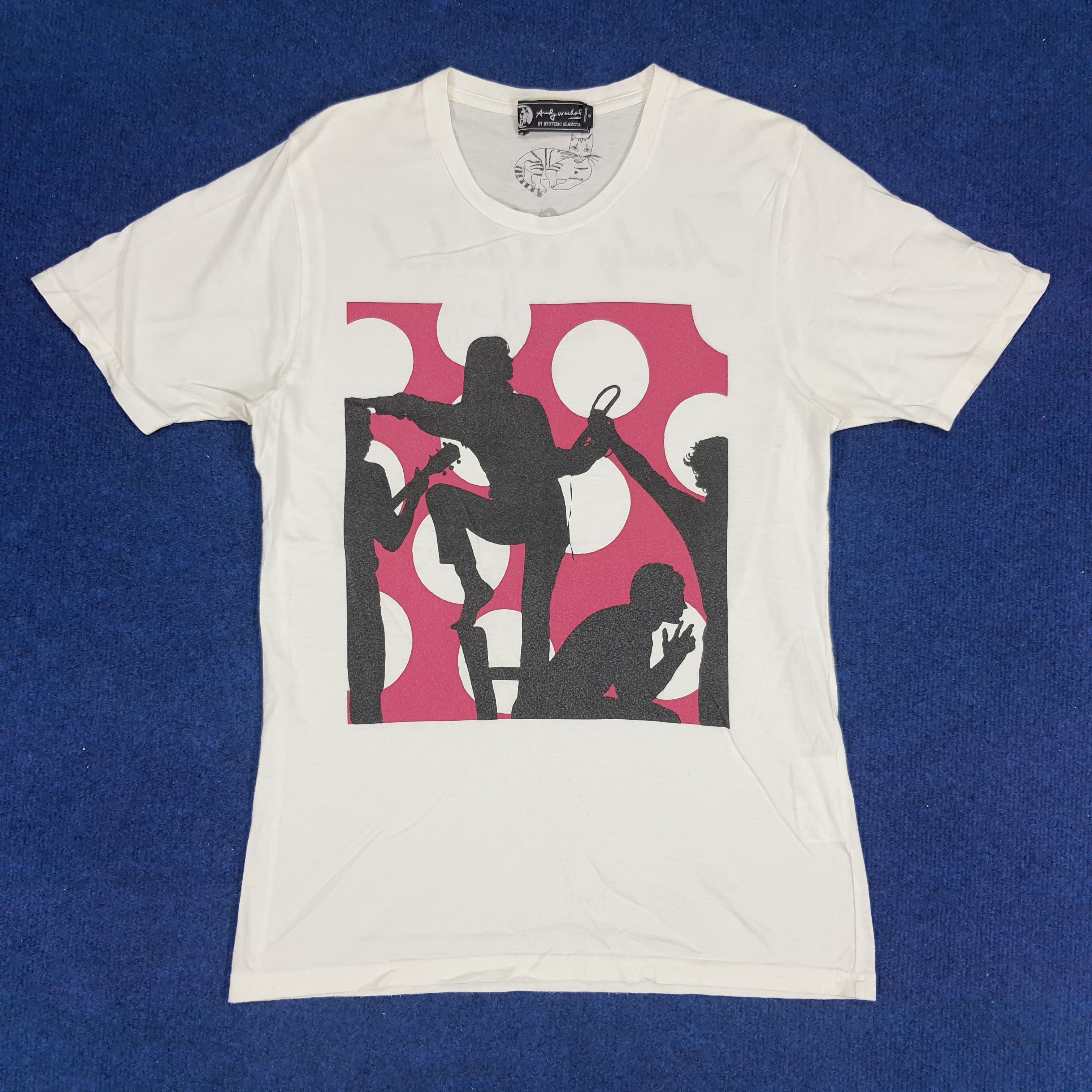 Andy Warhol × Hysteric Glamour × Vintage Vintage Andy Warhol by Hysteric Glamour Polka Dot Tshirt Size US S / EU 44-46 / 1 - 1 Thumbnail