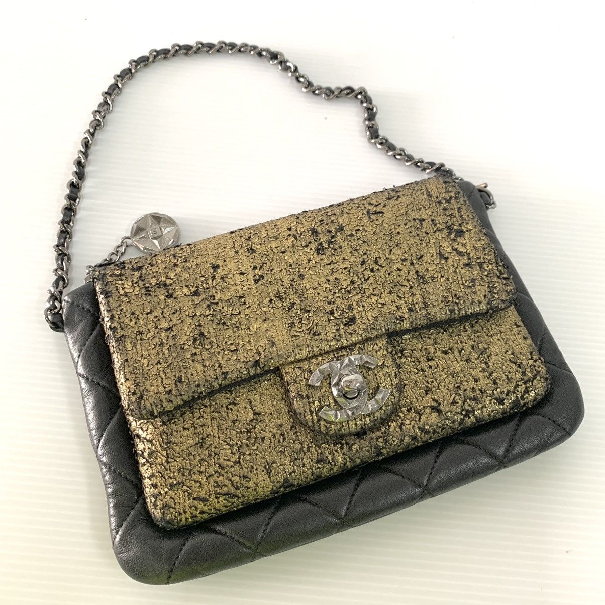 Chanel Chanel Leather Flap Chain Dinner Pre-Owned Bag Size ONE SIZE - 4 Thumbnail