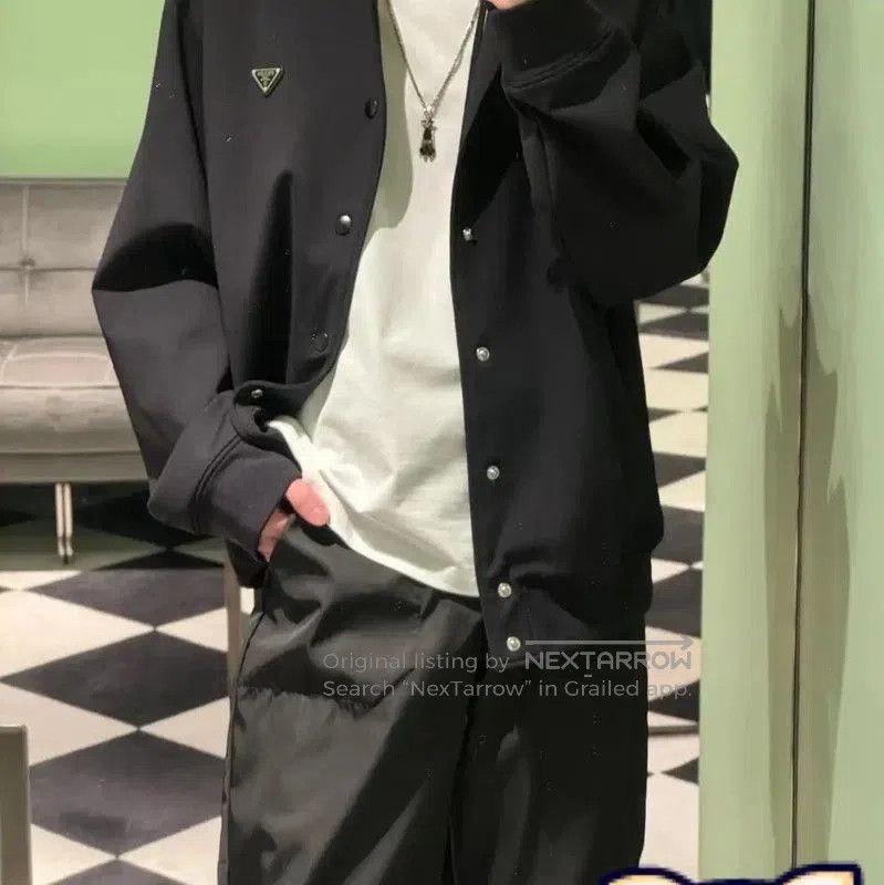 Prada Prada Men's Spring Autumn Navy Cardigan. Size US M / EU 48-50 / 2 - 6 Thumbnail