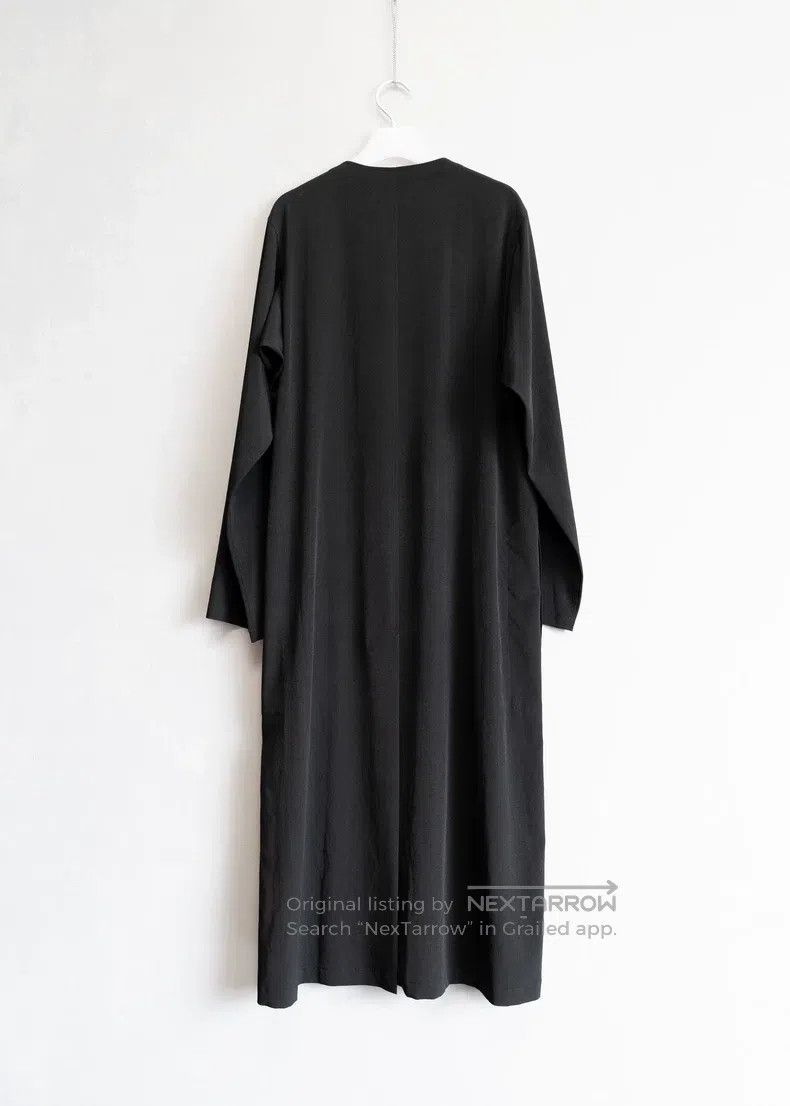 Yohji Yamamoto Yohji Yamamoto 19 AW Collarless Gold Button Triacetate Rob Size US S / EU 44-46 / 1 - 2 Thumbnail