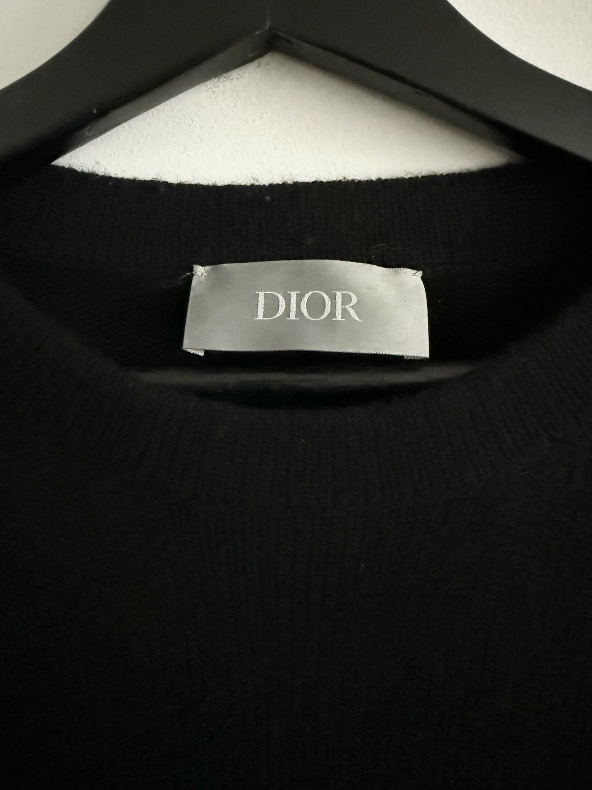 Dior STEAL! Dior Cashmere Couture Box Logo Sweater (M) Size US M / EU 48-50 / 2 - 4 Thumbnail
