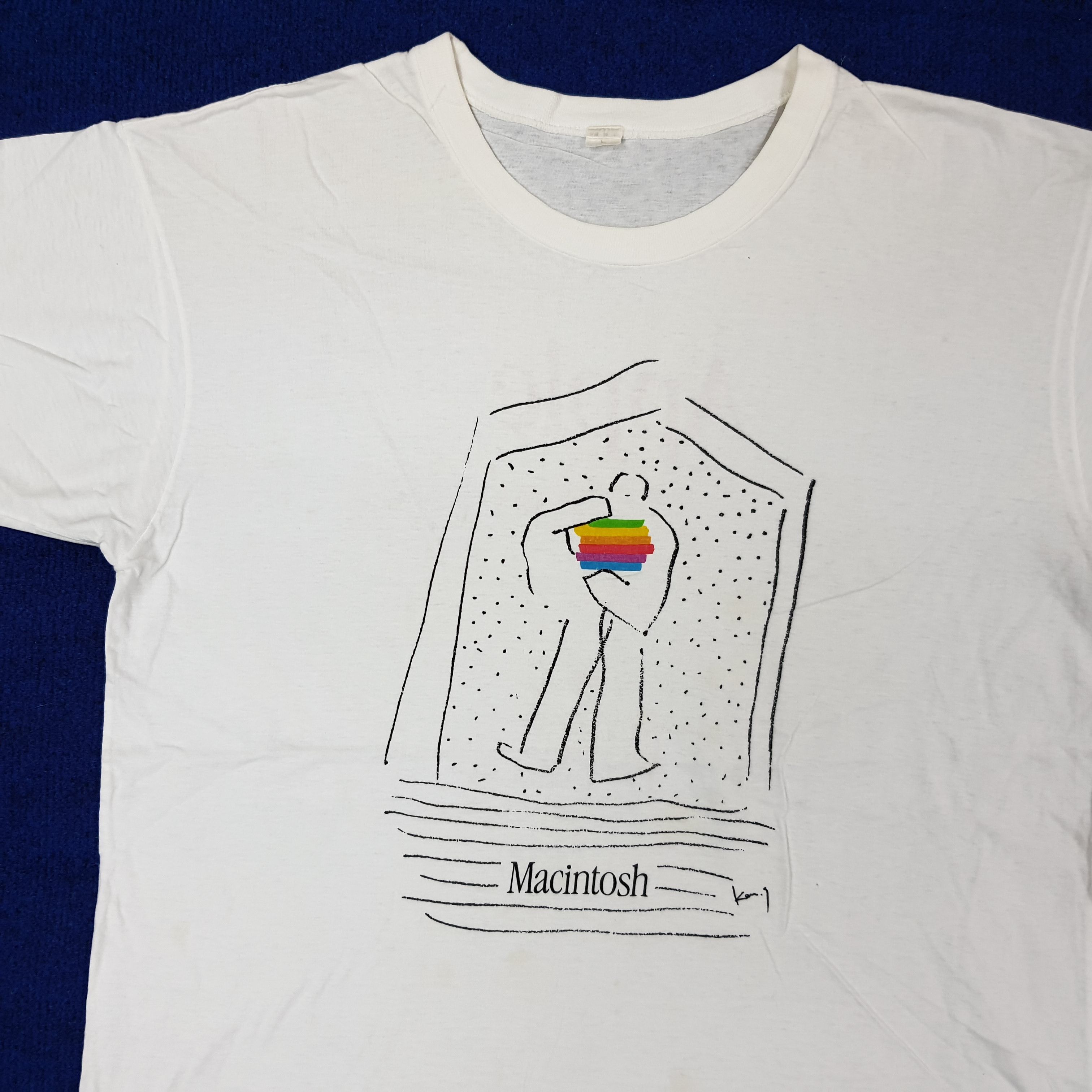 Apple Vintage Macintosh by Apple Product Tshirt C259N10 Size US M / EU 48-50 / 2 - 2 Thumbnail