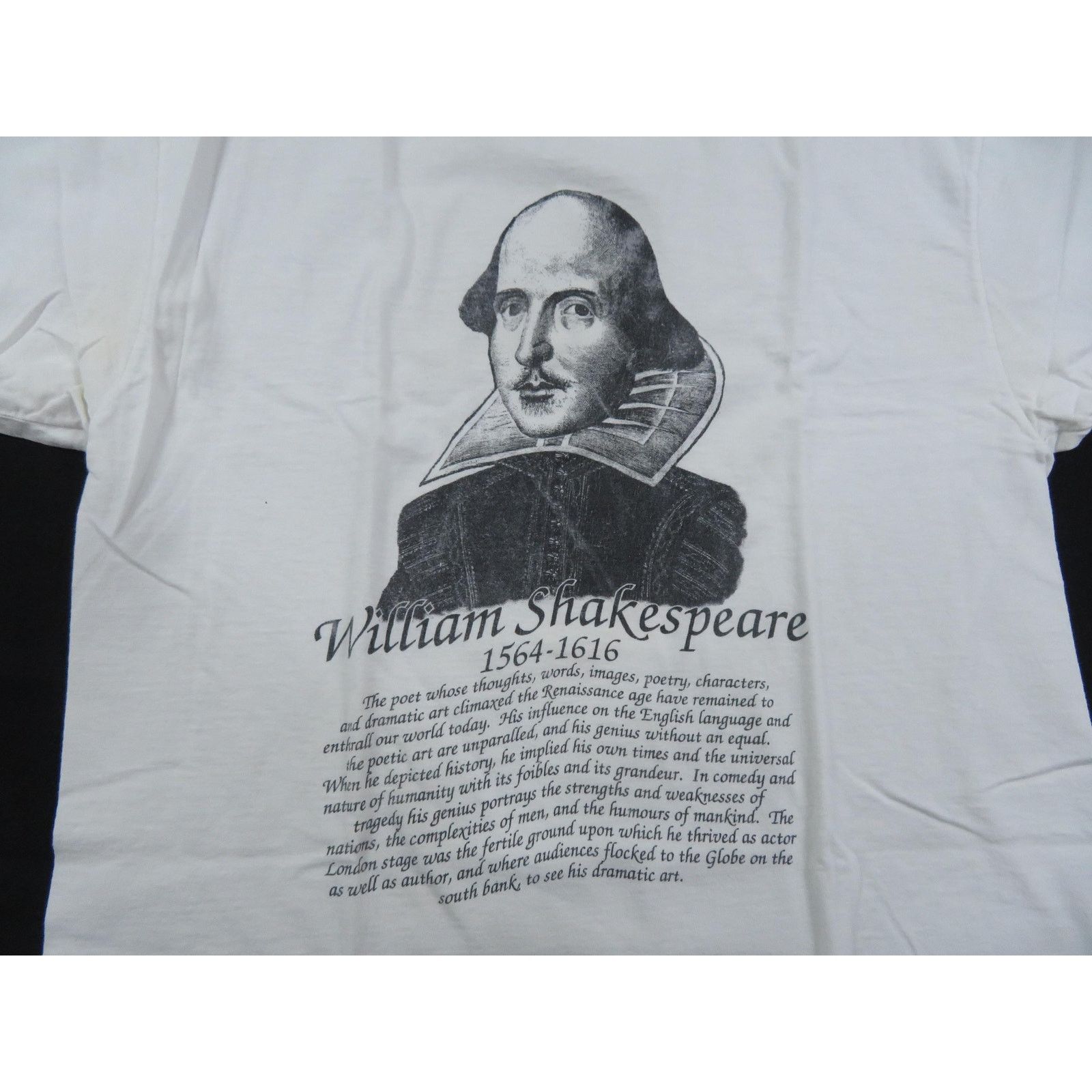 Other William Shakespeare Globe Theatre Double Sided T-shirt Sz L Size US L / EU 52-54 / 3 - 3 Thumbnail