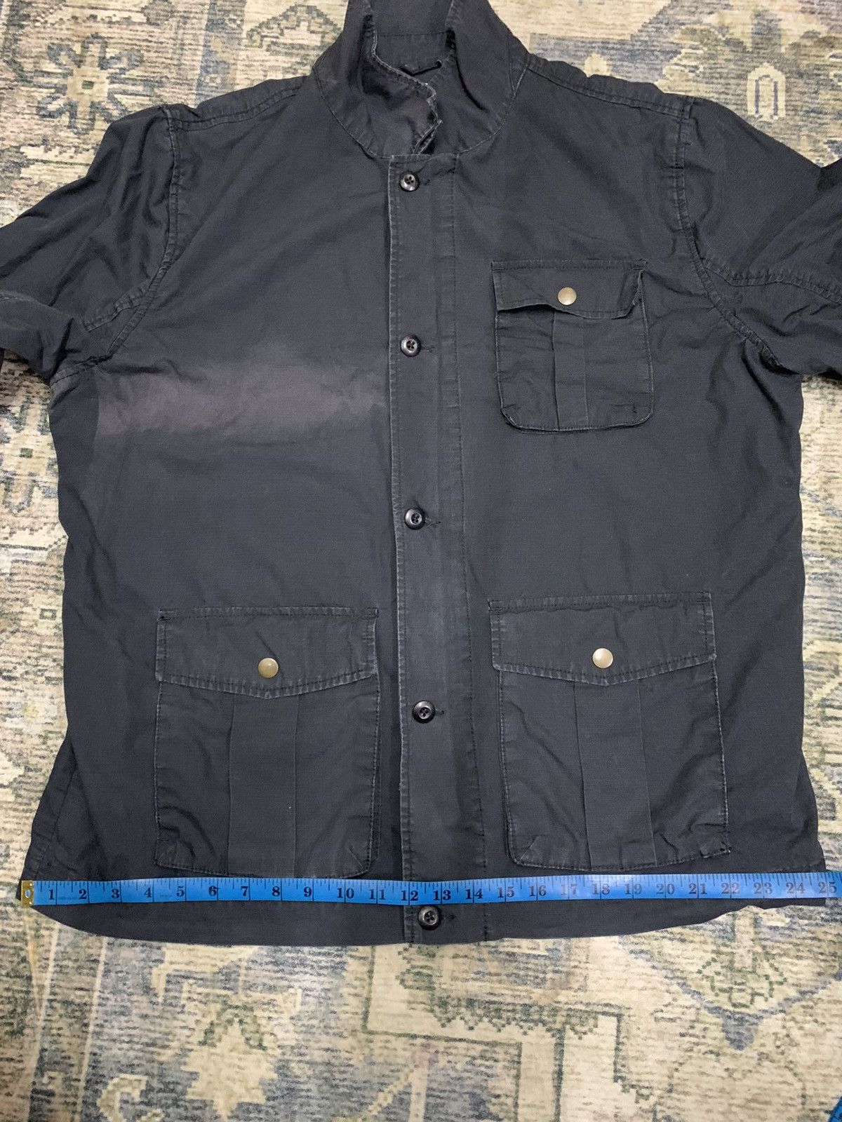 Gap GAP Parka Ripstop Sun Faded Military Shirt Moonless Night Size US XXL / EU 58 / 5 - 11 Thumbnail