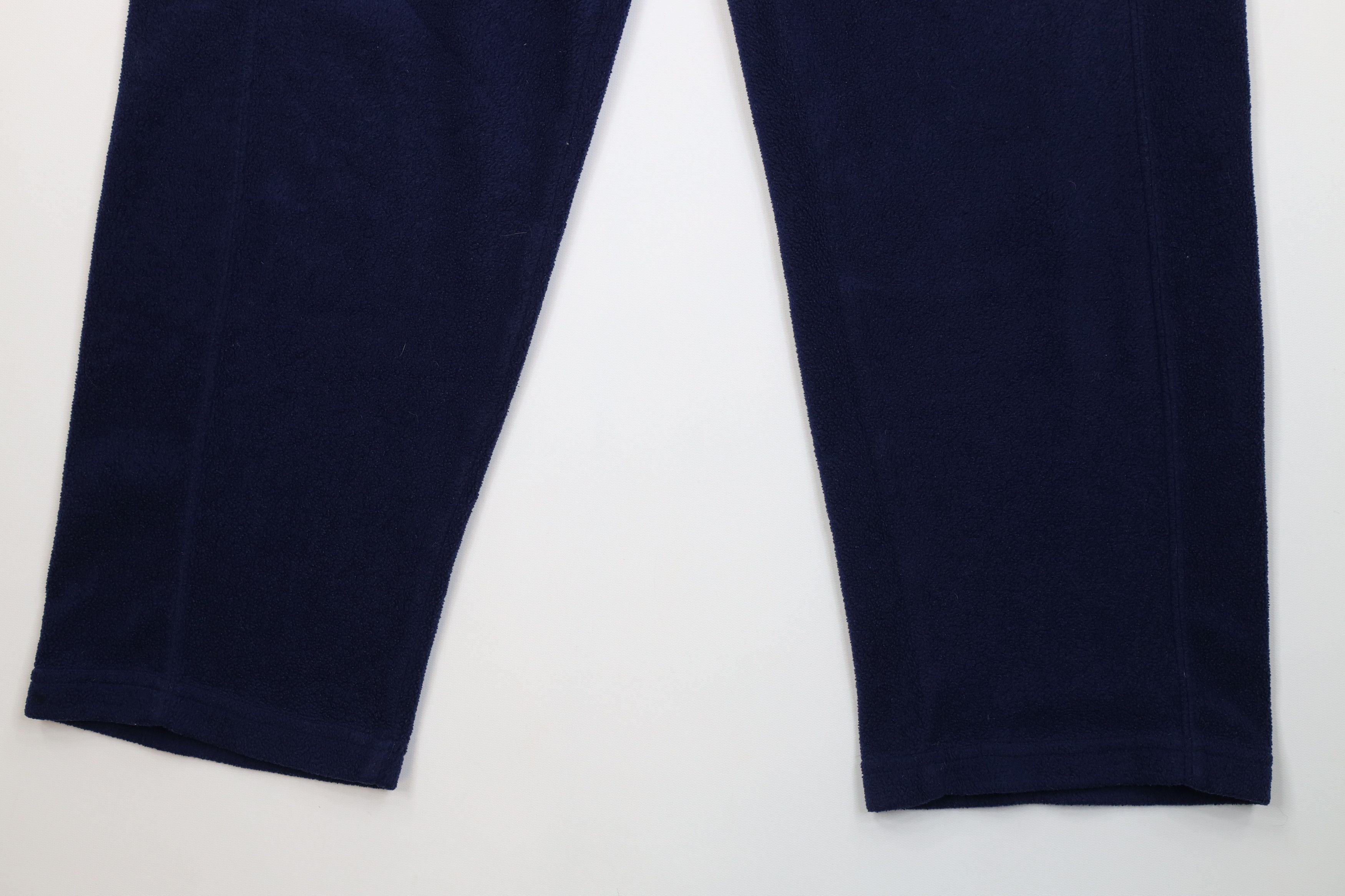 Vintage Vintage 90s Y2K University of Michigan Wide Leg Fleece Pants Size US 34 / EU 50 - 4 Thumbnail