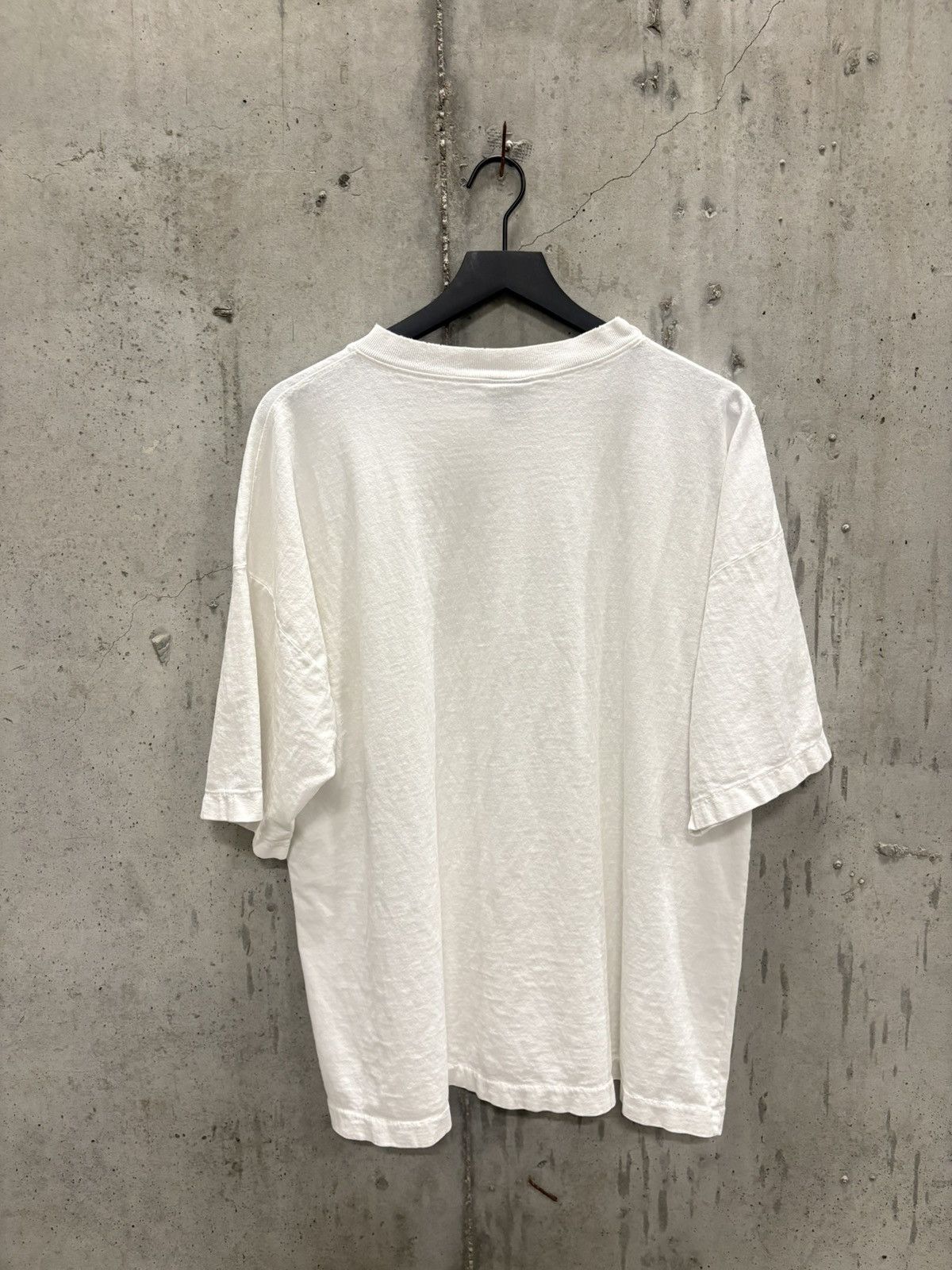 Vintage Vintage Blank Shirt Thrashed Faded Distressed Grunge Band Size US XL / EU 56 / 4 - 3 Thumbnail