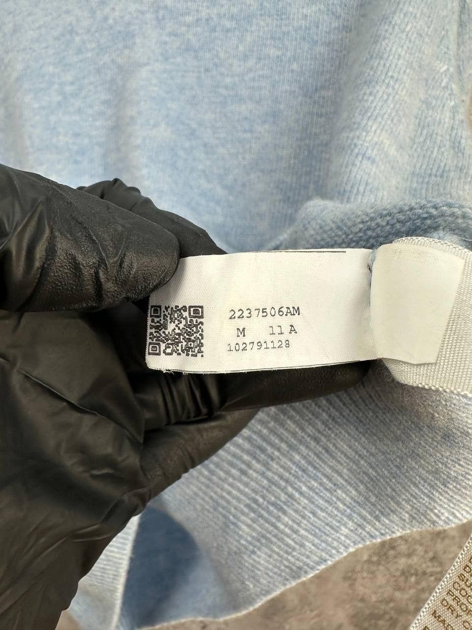 Other House of Bruar V-Neck Lambs Wool Sweater Light Blue Jumper Size US M / EU 48-50 / 2 - 12 Thumbnail