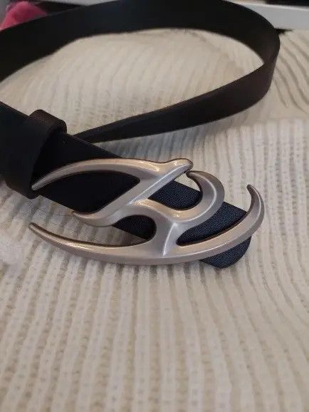 Other Punk Torn Star PU Leather Belt Size ONE SIZE - 6 Thumbnail