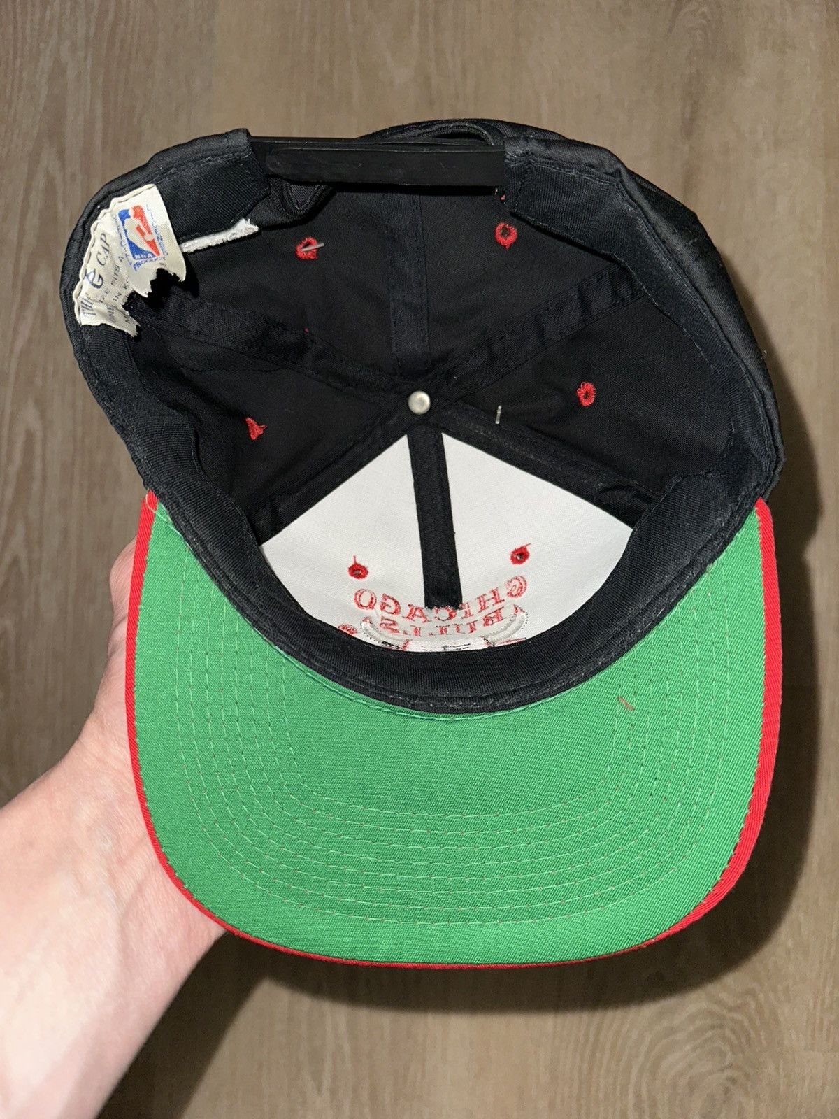 NBA × Vintage Vintage 90’s Chicago Bulls G.C.C NBA Snapback NWT Size ONE SIZE - 5 Thumbnail