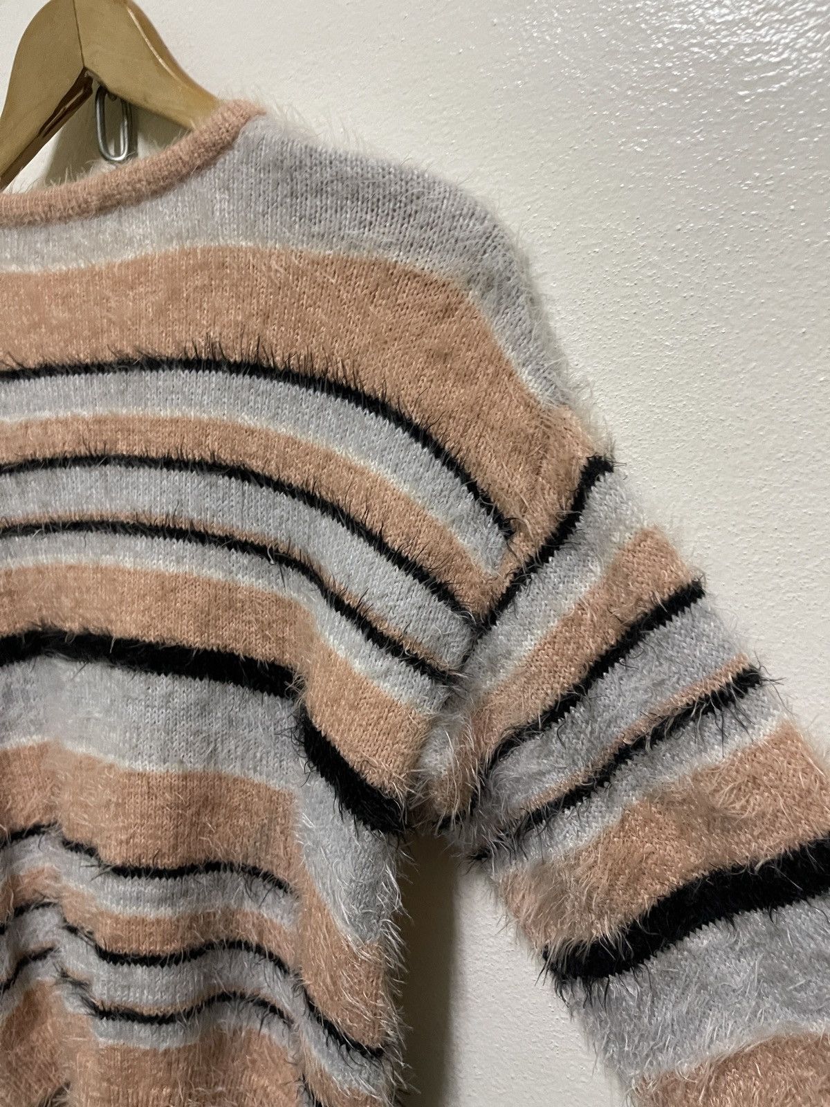 Japanese Brand Holiday Holic Striped Jumper Knitwear Size M / US 6-8 / IT 42-44 - 10 Thumbnail