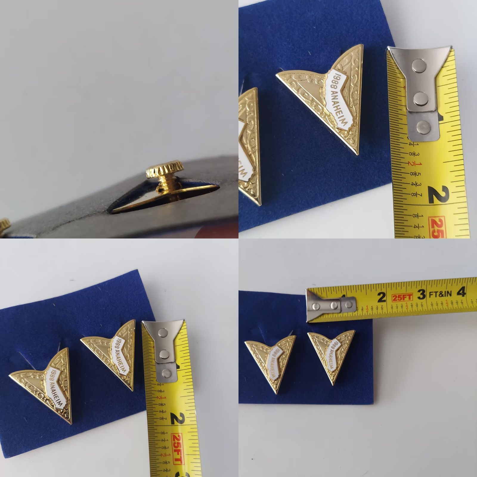 Vintage Vintage Collar Points Tips Tabs Anaheim 1988 Size ONE SIZE - 8 Thumbnail