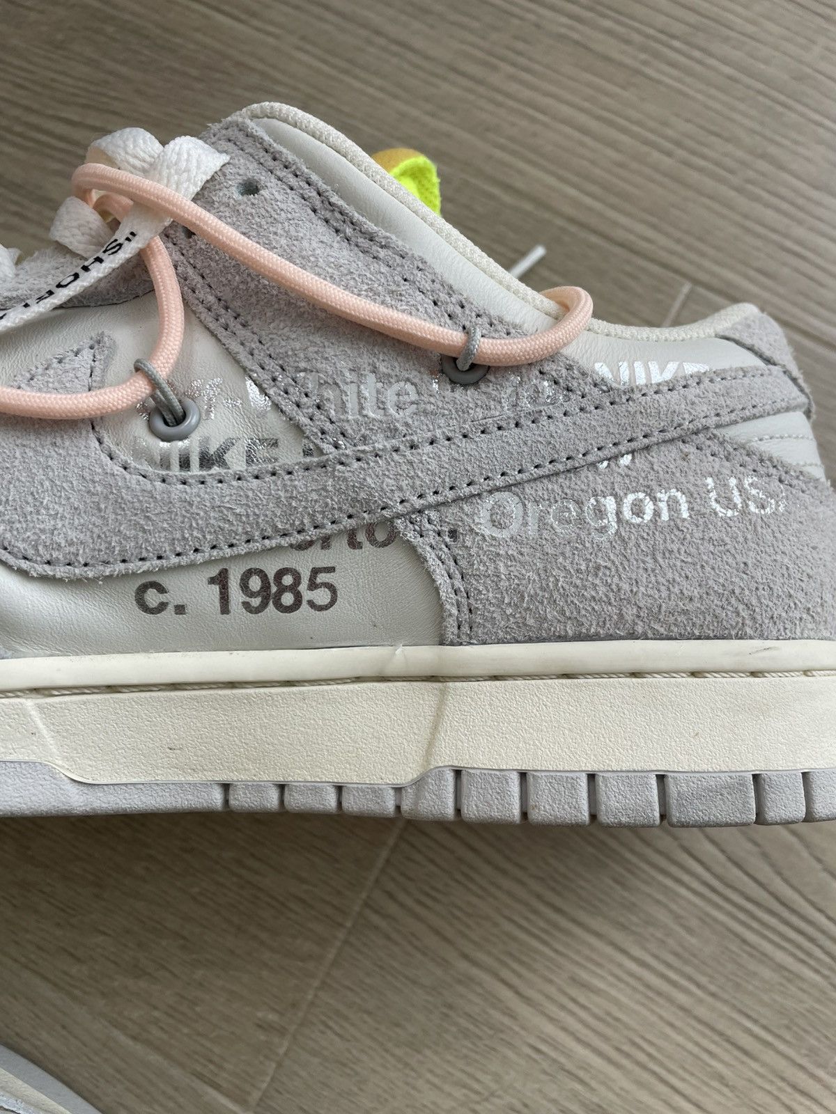 Nike × Off-White Nike X OFF-WHITE Dunk Lot 12 Size US 10 / EU 43 - 10 Thumbnail