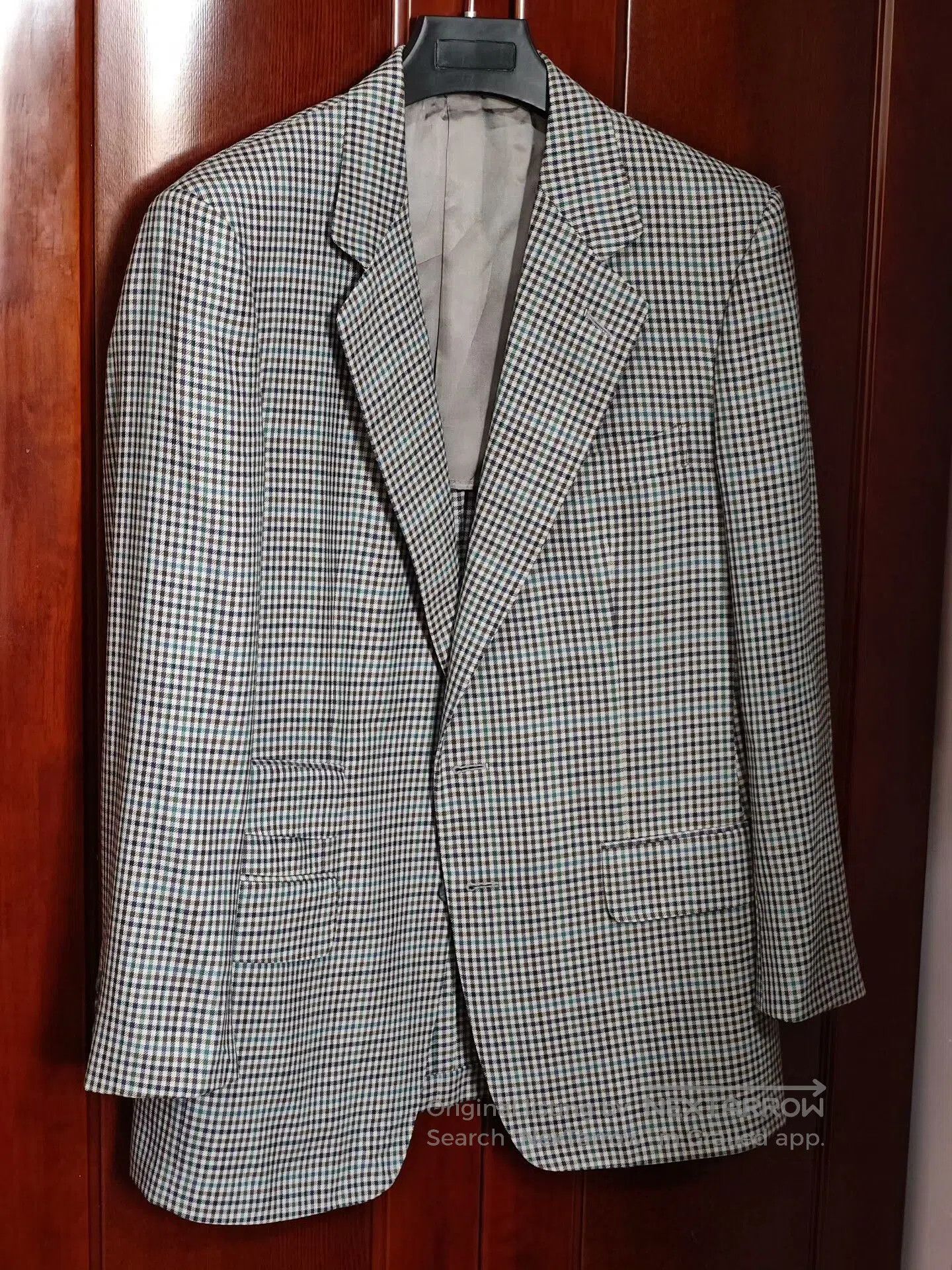 Ermenegildo Zegna Dunhill Italian Wool Plaid Blazer. Size US M / EU 48-50 / 2 - 1 Thumbnail