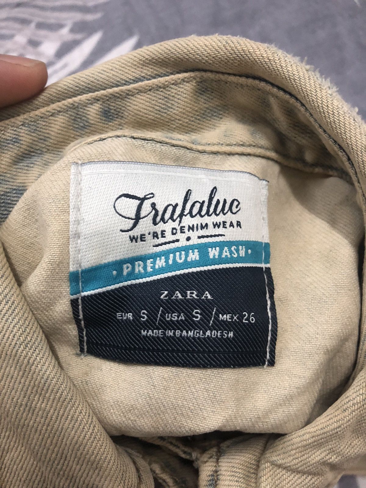 Japanese Brand × Zara Zara denim jacket Size XS / US 0-2 / IT 36-38 - 7 Thumbnail