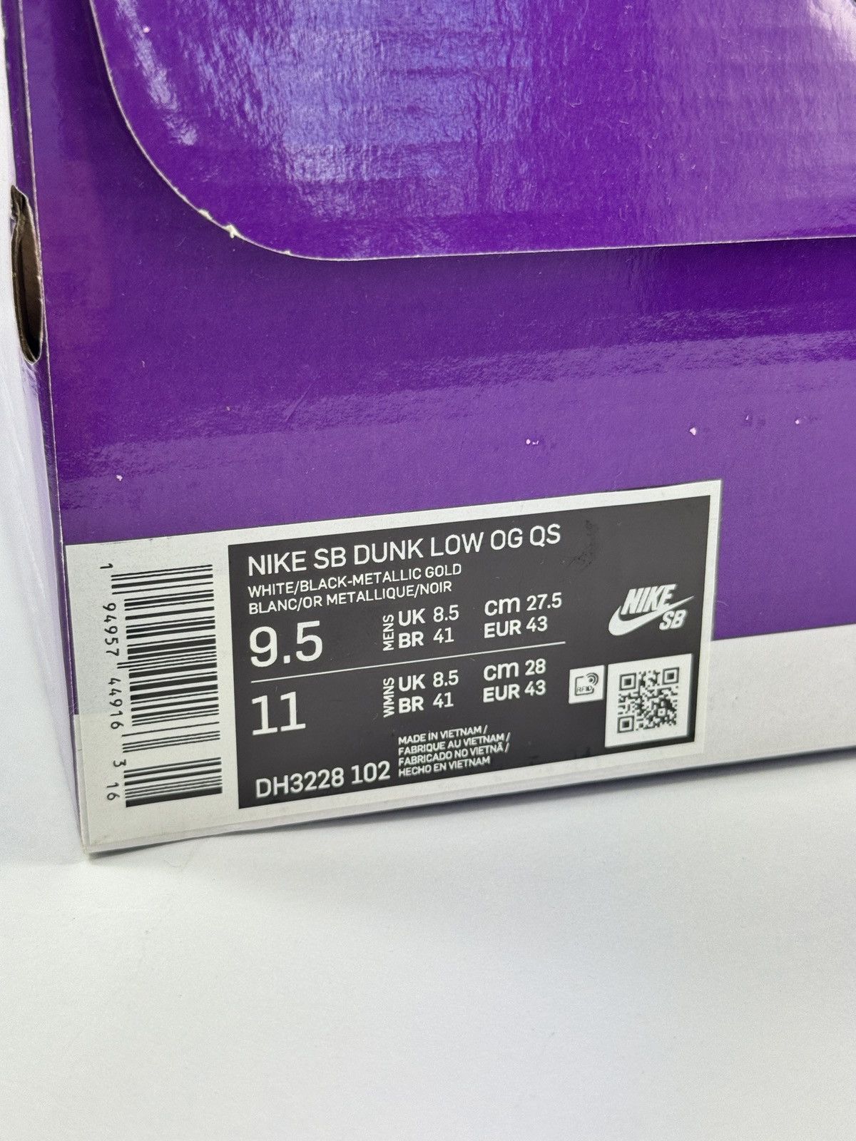 Nike × Supreme NIKE SB DUNK LOW OG QS SUPREME STARS 2021 SNEAKERS Size US 9.5 / EU 42-43 - 14 Thumbnail