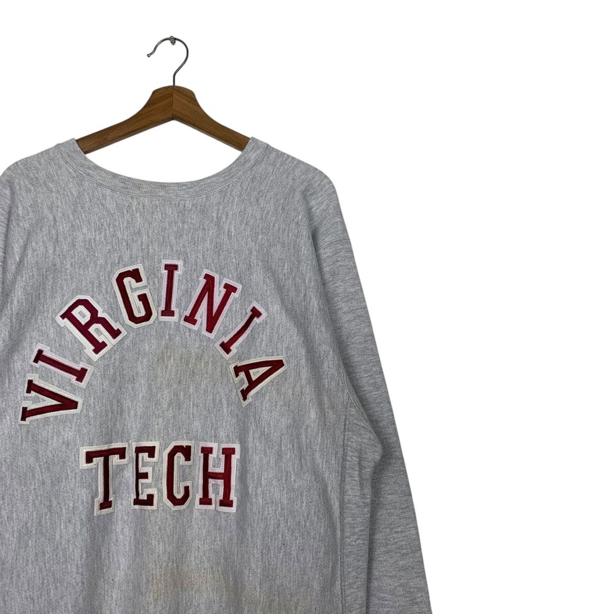 Champion Vintage 80s Champion Reverse Weave Virginia Tech Sweatshirt Size US XL / EU 56 / 4 - 5 Thumbnail
