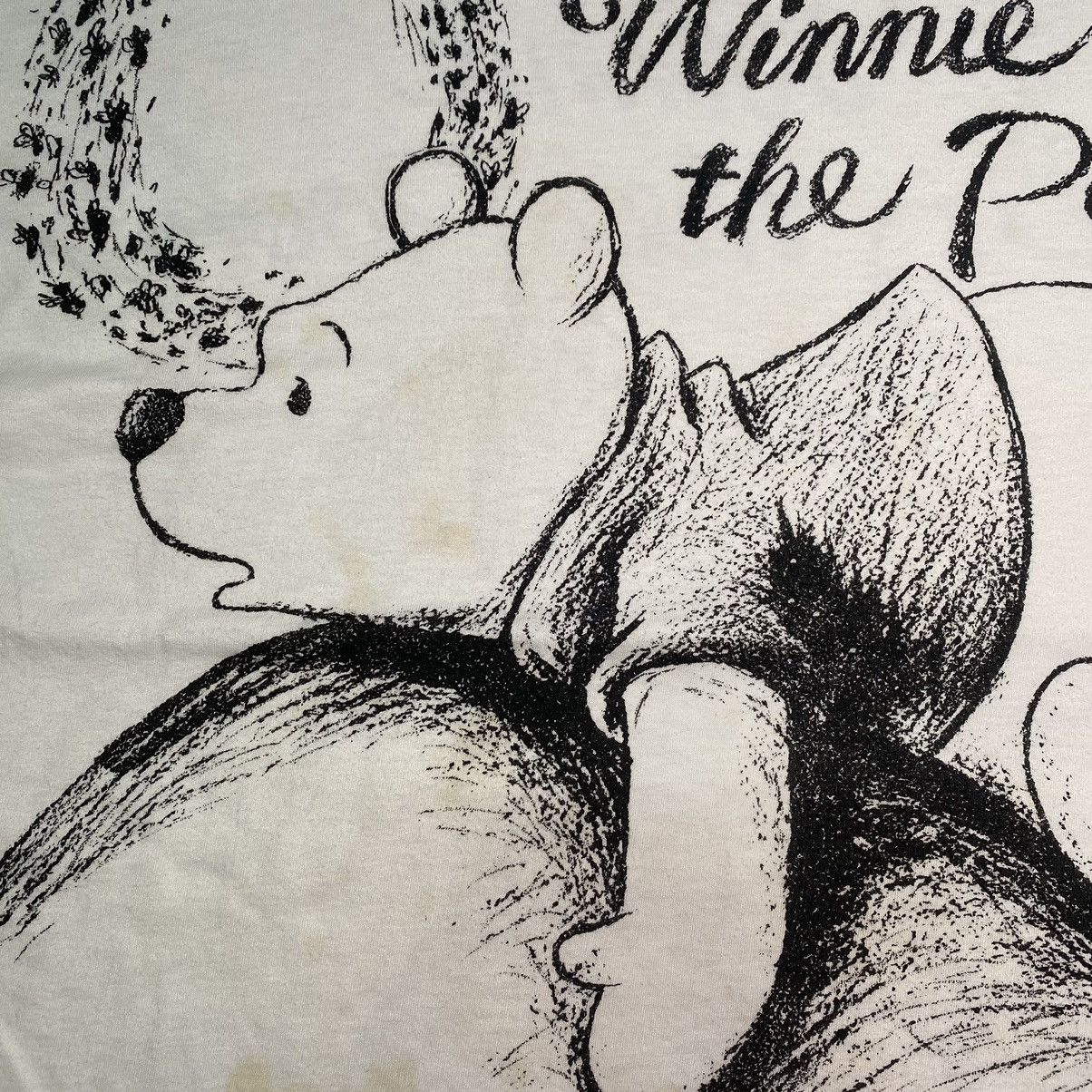 Disney × Vintage Vintage Winnie The Pooh Alloverprint Disney T Shirt RARE Size US XL / EU 56 / 4 - 7 Thumbnail