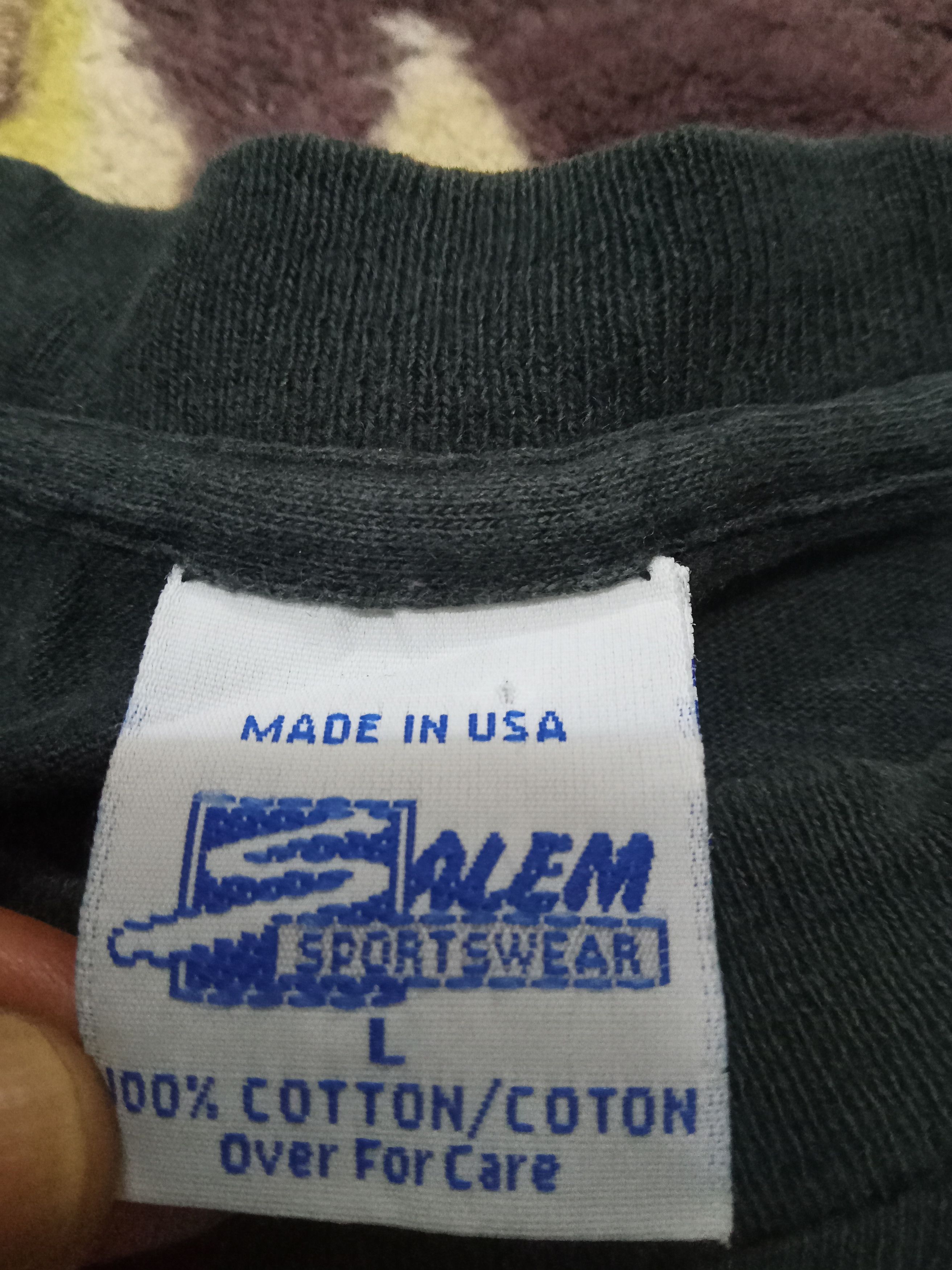 Salem Sportswear Vintage Duke 91' T Shirt Size US L / EU 52-54 / 3 - 2 Thumbnail