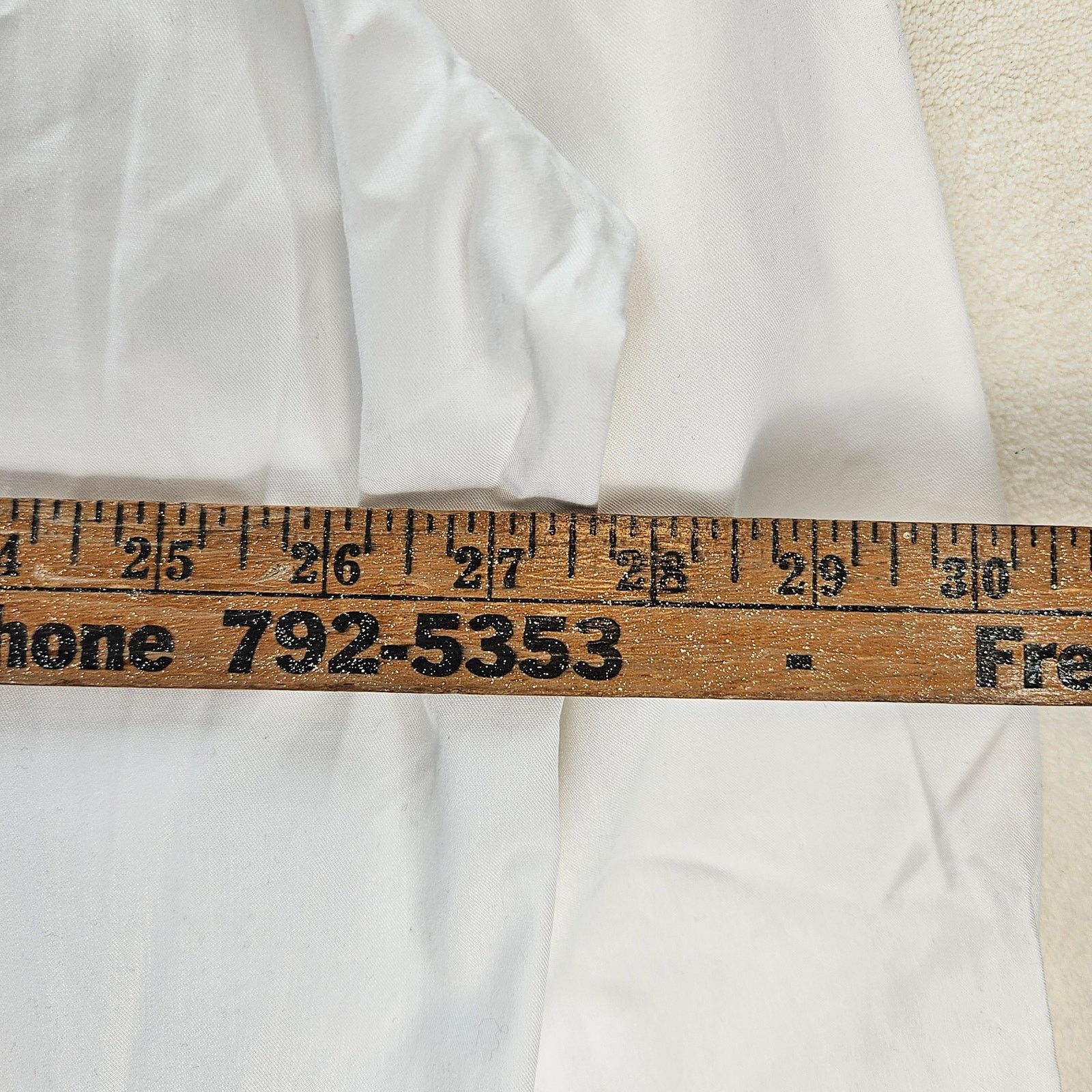 Calvin Klein CALVIN KLEIN MEN'S XL OVERSIZED CASUAL BUSINESS SHIRT WHITE Size US XL / EU 56 / 4 - 5 Thumbnail