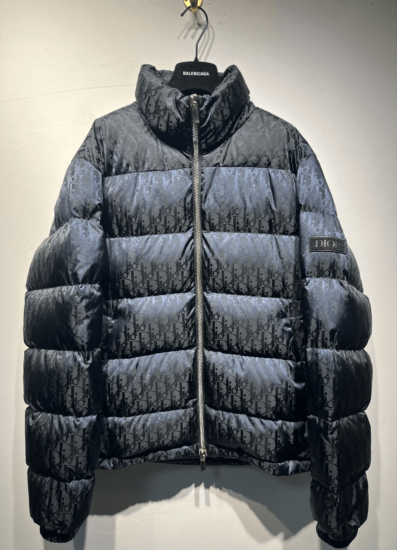 Dior Dior Black Puffer Jacket for Men Size US L / EU 52-54 / 3 - 1 Thumbnail