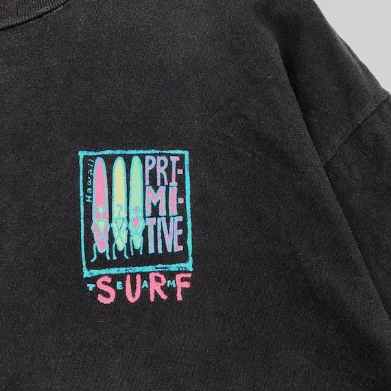 Other Vtg 90’ PRIMITIVE SURF HAWAII Reggae Tee Shirt Honolulu Size US M / EU 48-50 / 2 - 3 Thumbnail