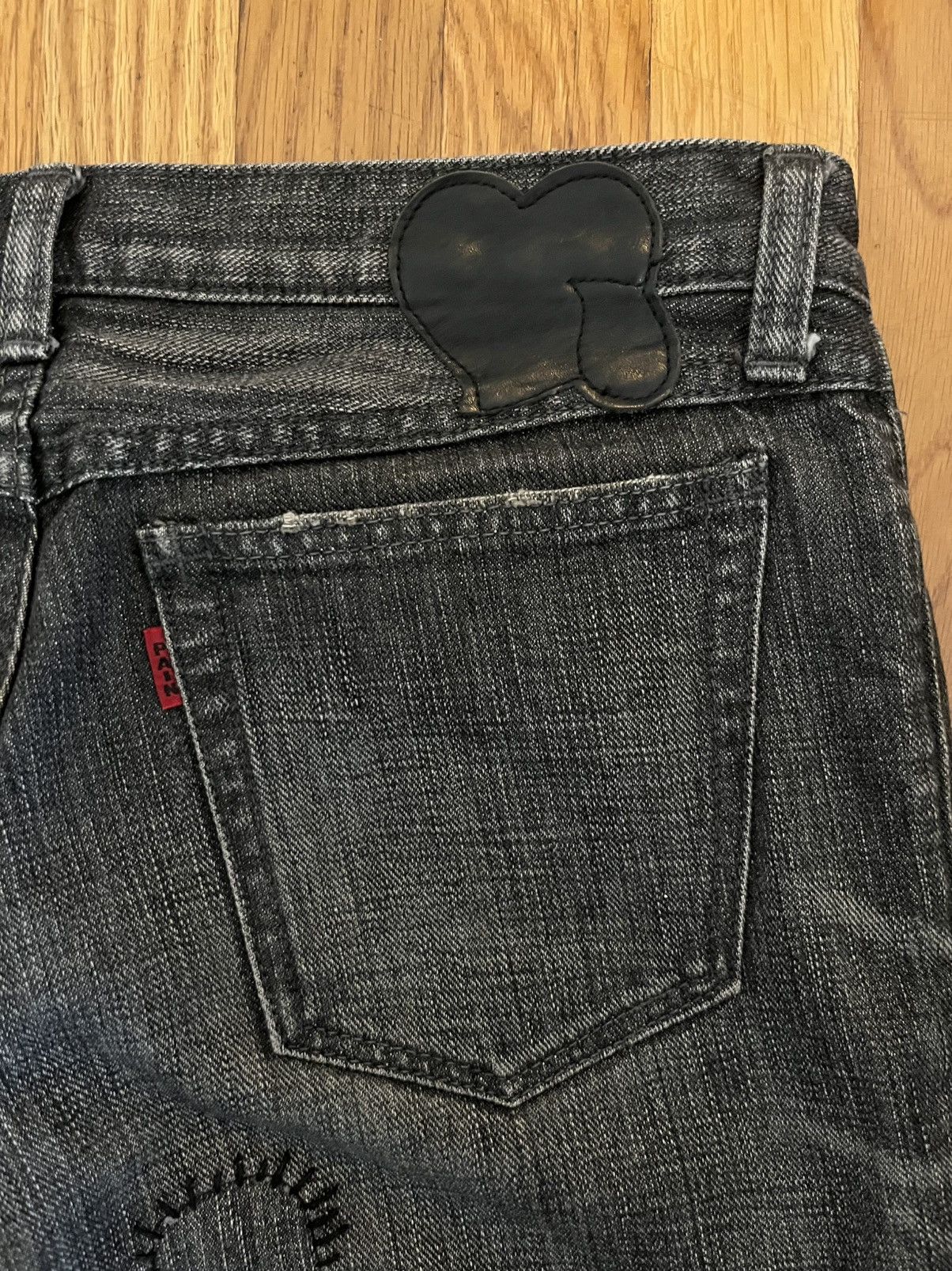 Number (N)ine Number (N)ine SS05 "Nightcrawler" Denim Size US 30 / EU 46 - 3 Thumbnail