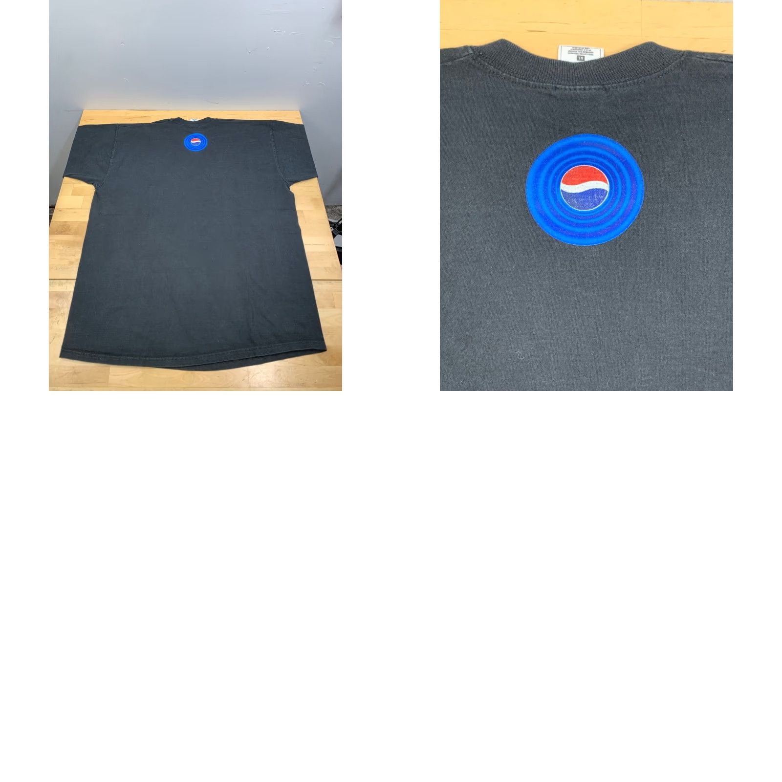 Fruit Of The Loom VINTAGE Pepsi Promo Shirt Mens XL Black Move Over... I'm Next 11425 Size US XL / EU 56 / 4 - 8 Thumbnail