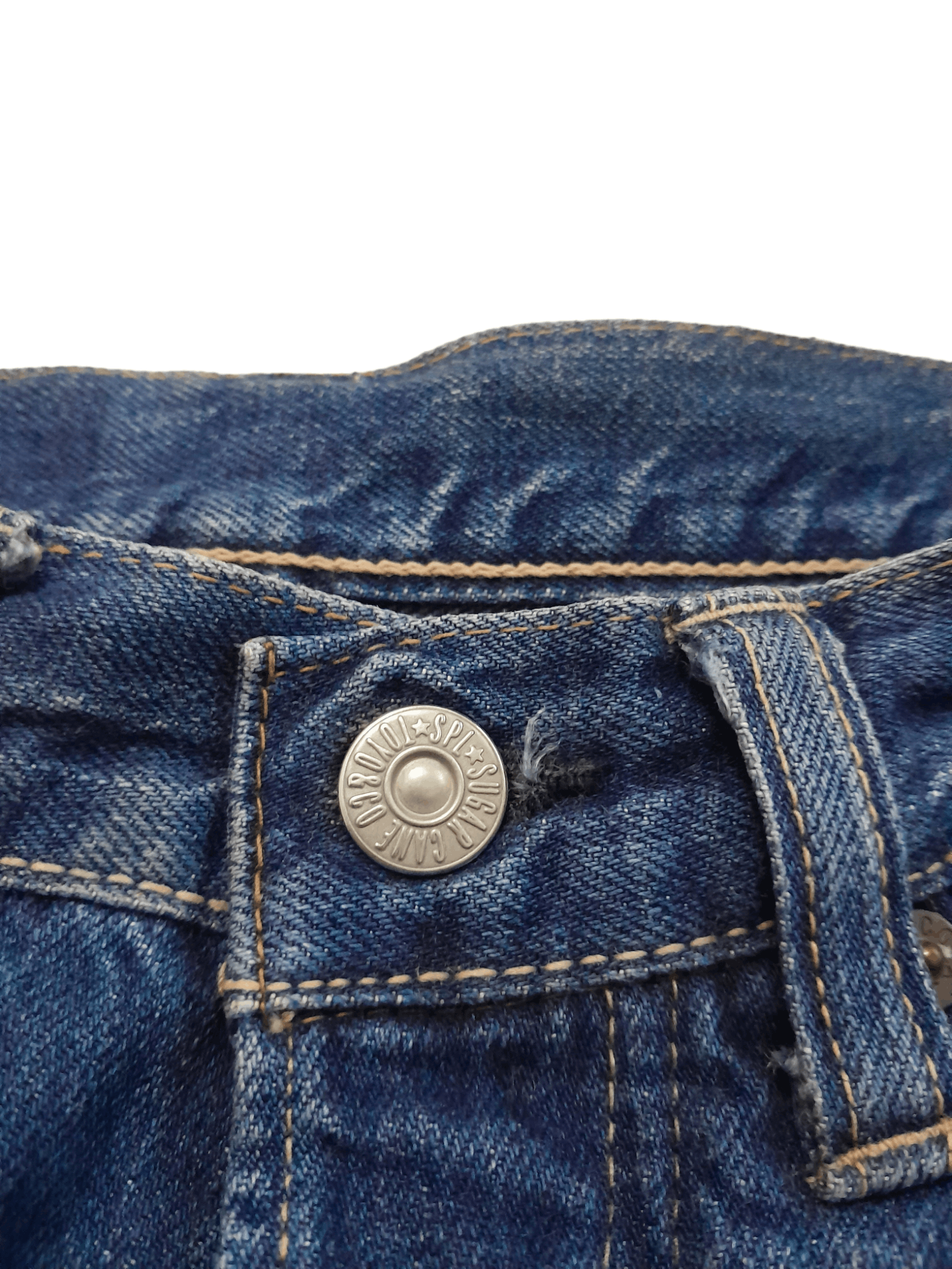 Sugar Cane 90s Sugar Cane & Co Selvedge Denim (F242) Waist 26 Size US 26 / EU 42 - 8 Thumbnail