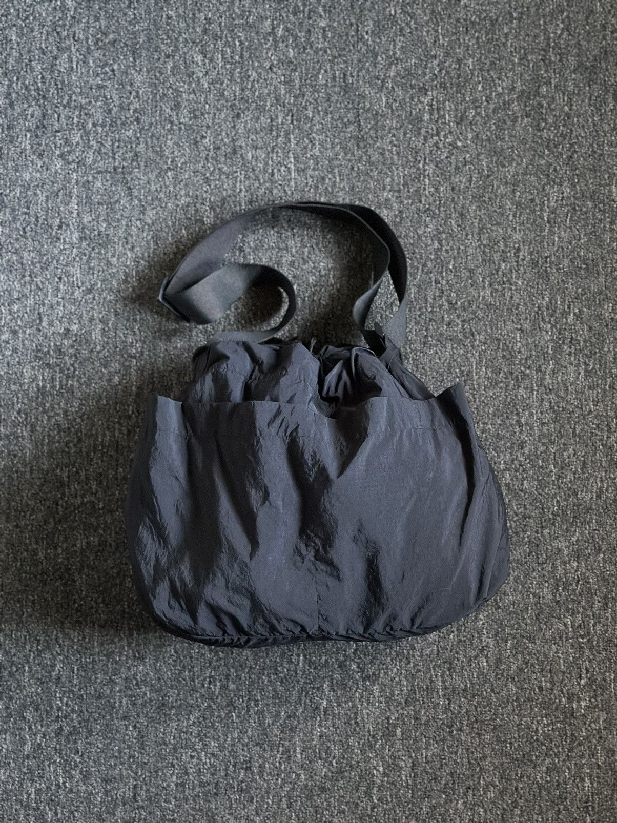 Nlon Outdoor Style Bucket Bag in Black, Men's