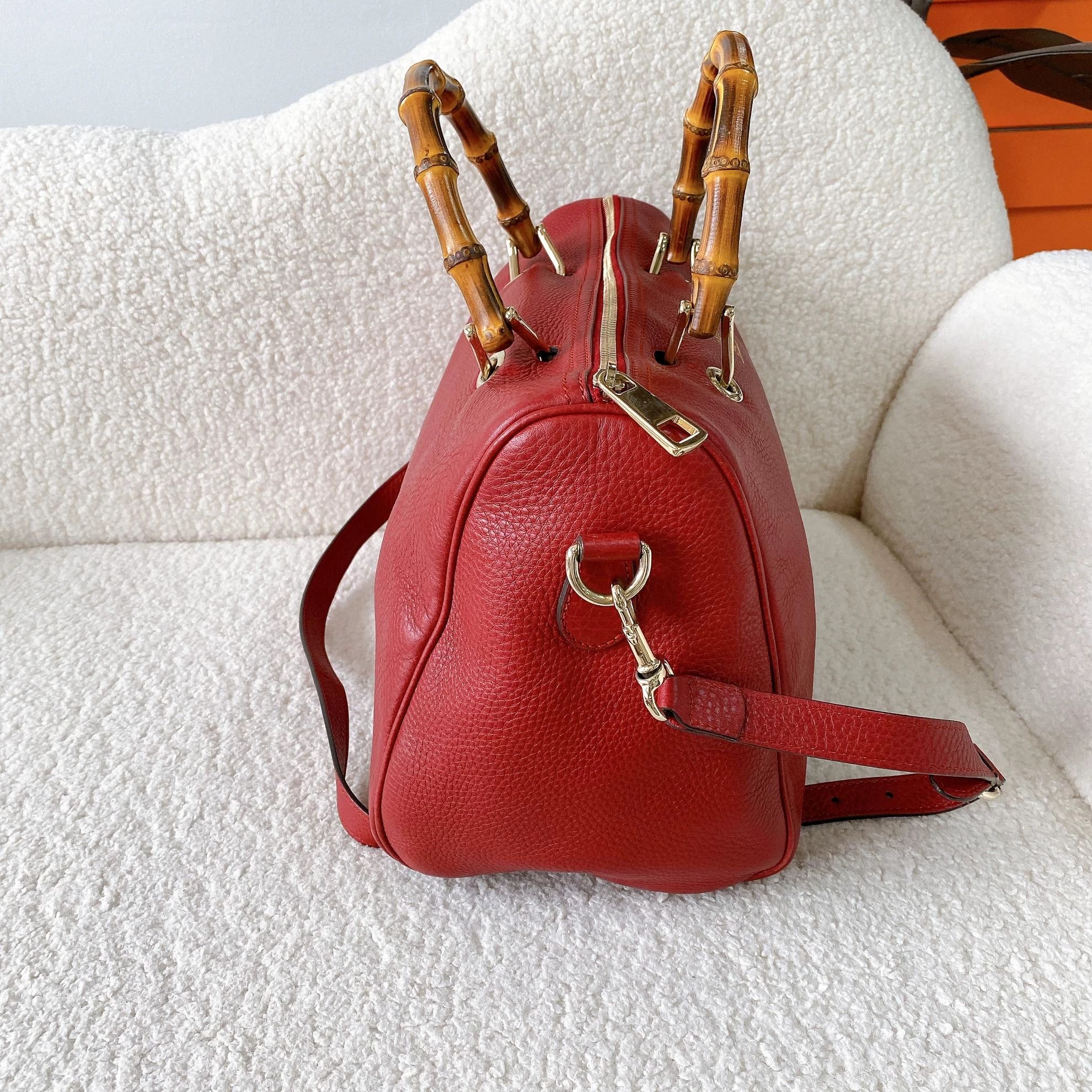 Gucci Gucci Red Multi-handle Shoulder Crossbody Bag 9183 Size ONE SIZE - 3 Thumbnail