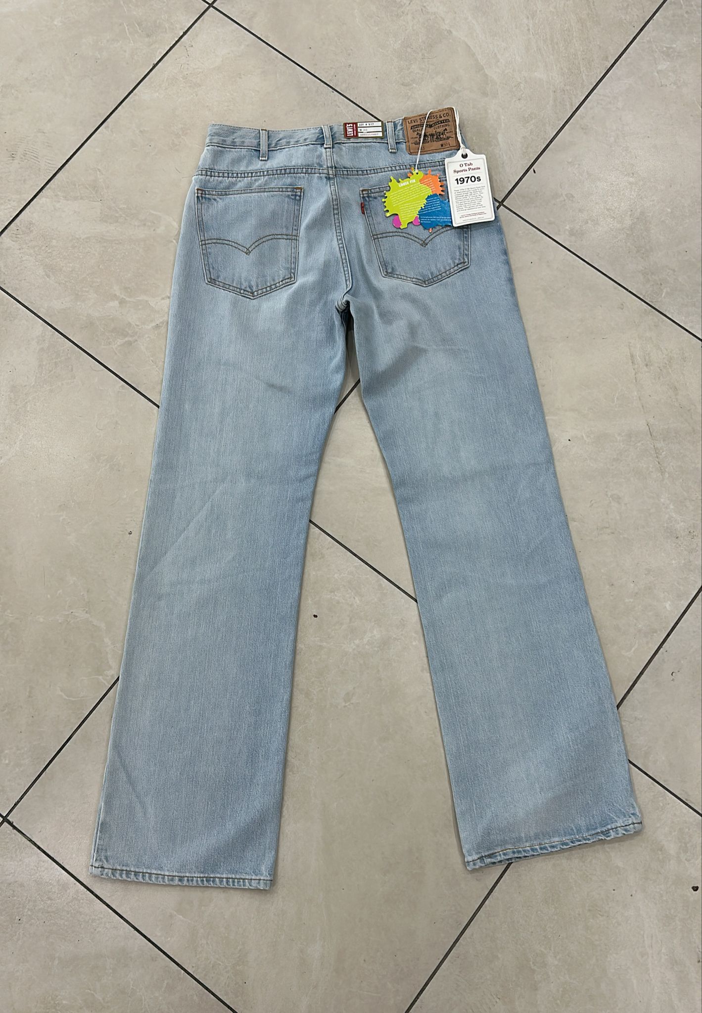 Levi's Vintage Clothing LVC Levi's Vintage Clothing 1970 517 Orange Tab Jean Blue Size US 30 / EU 46 - 1 Thumbnail