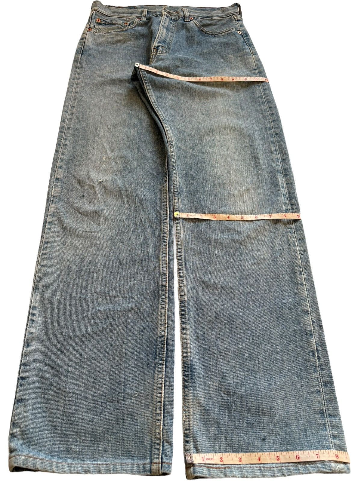 Levi's Vintage 90s Levis 512 Faded Wash Distressed Loose Baggy Jean Size US 30 / EU 46 - 14 Thumbnail